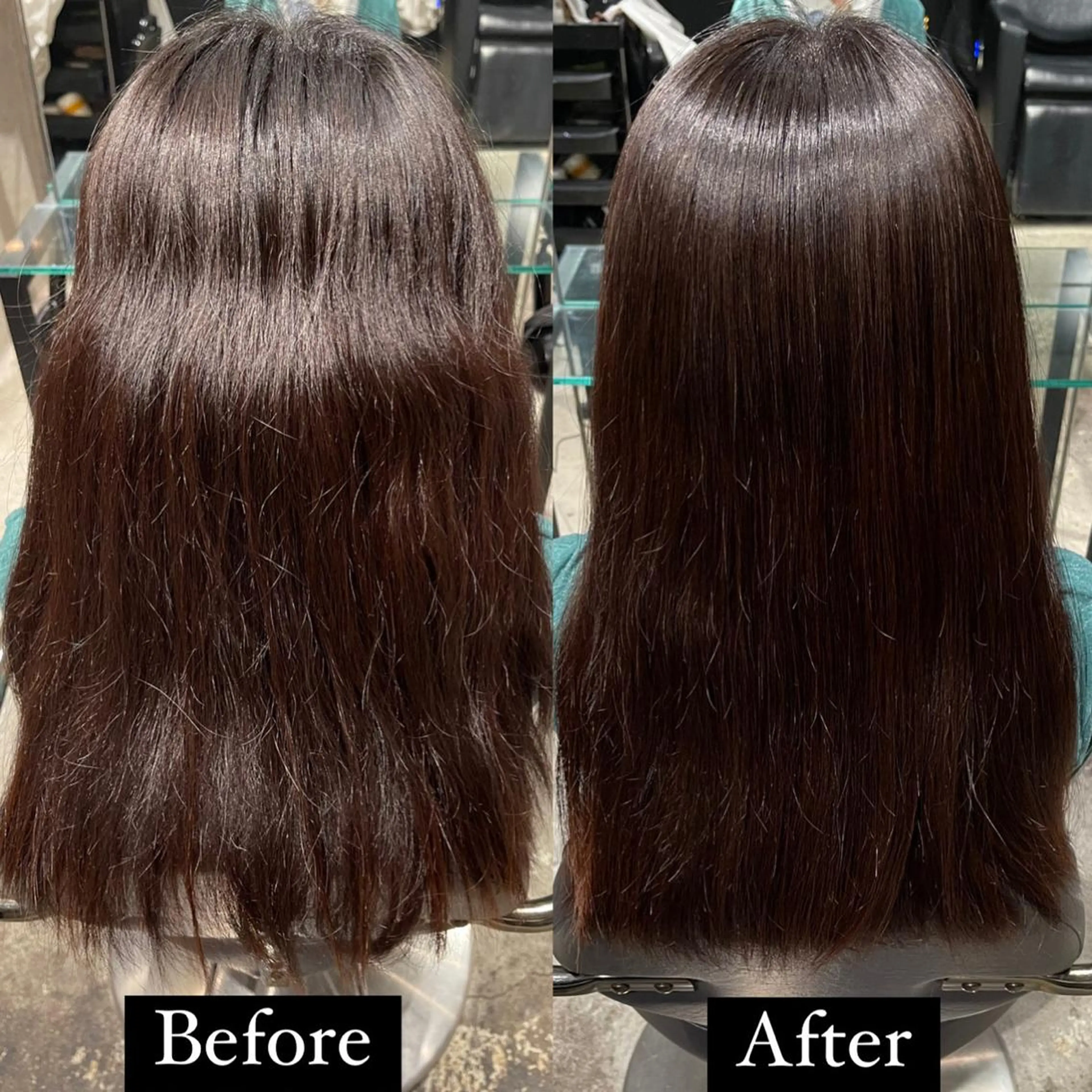 ミディアム 縮毛矯正 Ainoa nouer所属・✨髪質改善/代々木 新宿/縮毛矯正✨のヘアスタイル