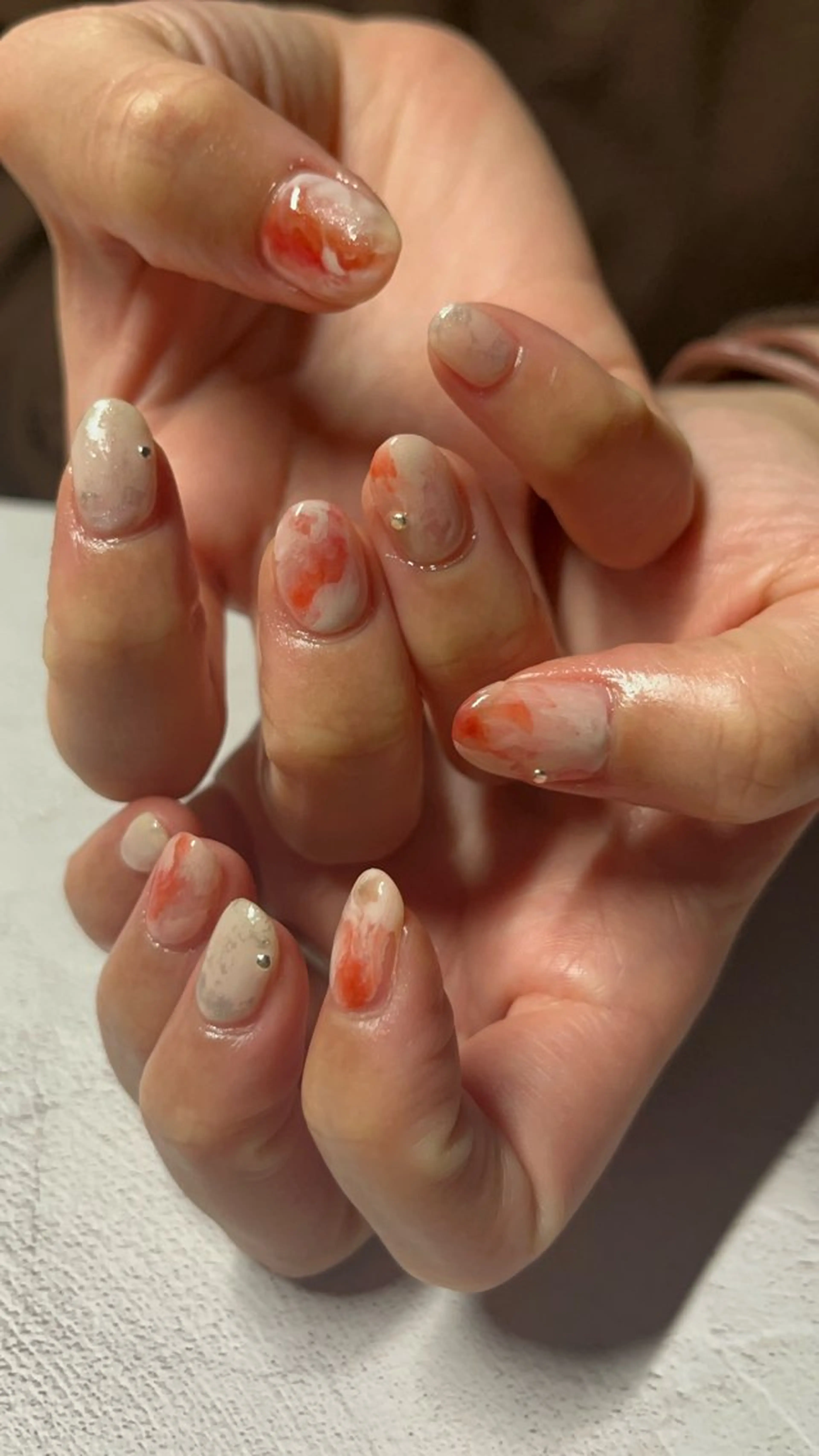 ネイル ハンドネイル MUKUTOU nail 　YUKIのネイルデザイン