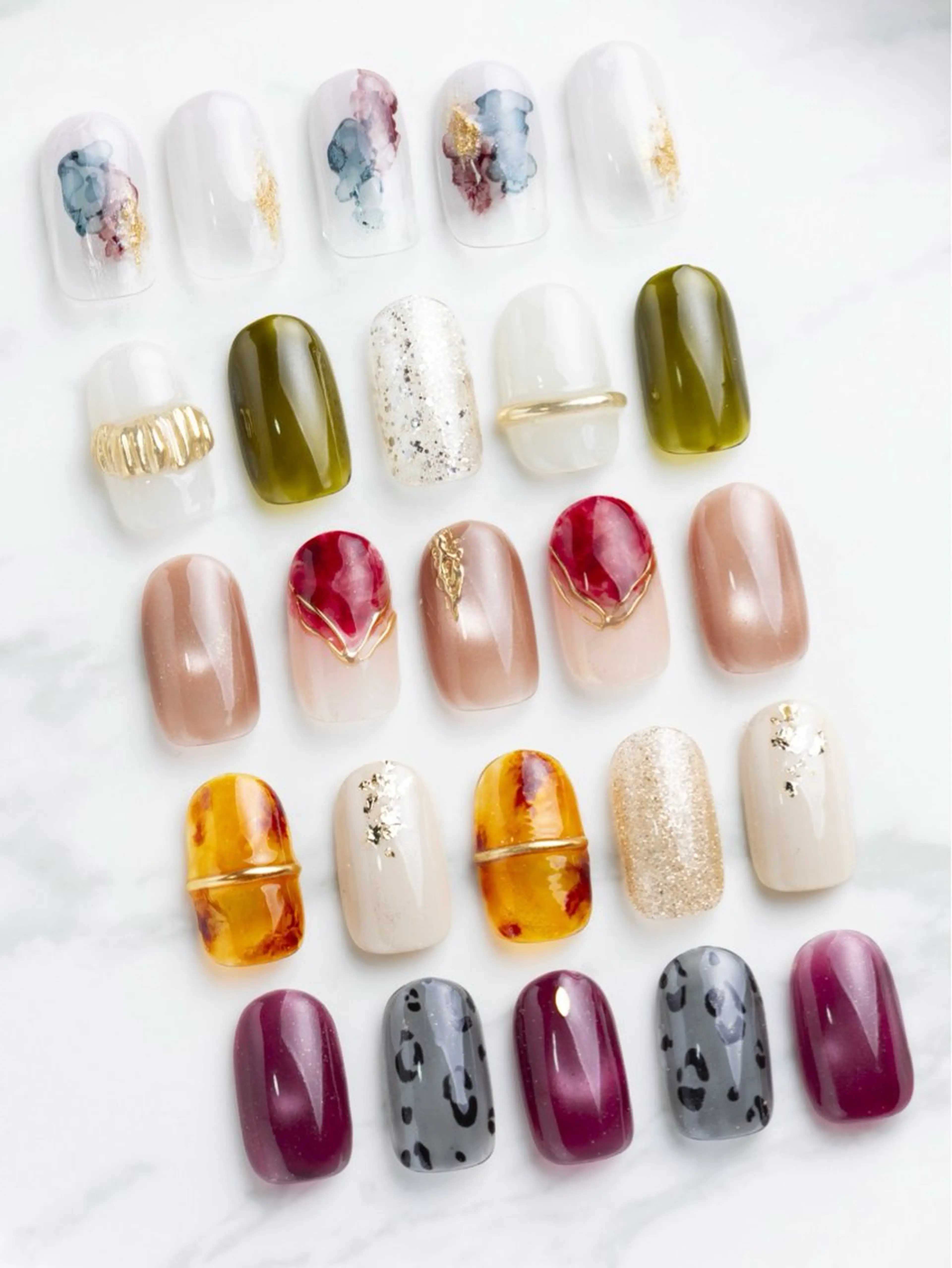 ネイル べっ甲ネイル リボン ハンドネイル nailsalon Bonita【ボニータ】所属・✨ネイル💅ボニータ 💐Shioriのネイルデザイン