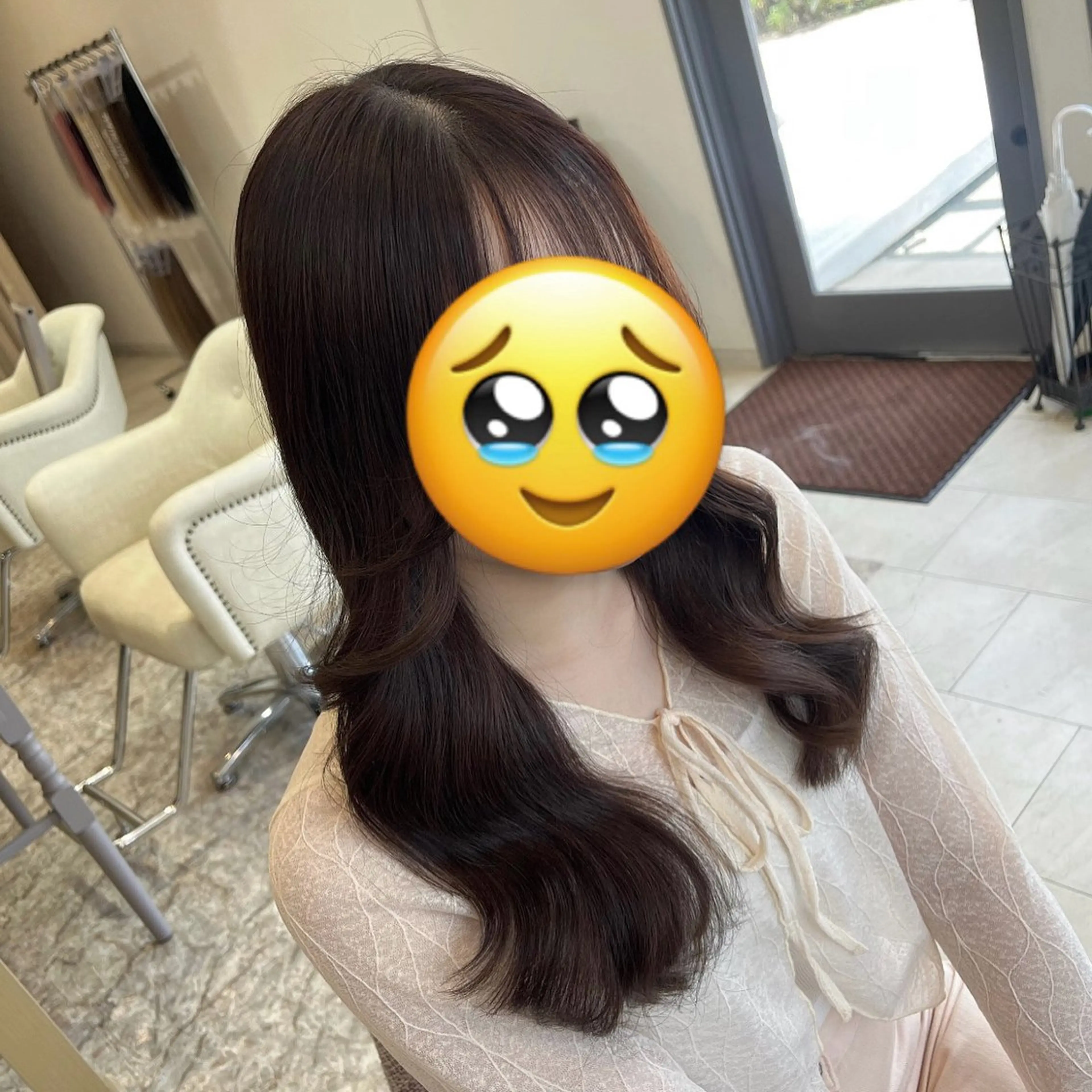 【暗髪さん向け🐰🎀】ワンカラー➕クイックTRの写真
