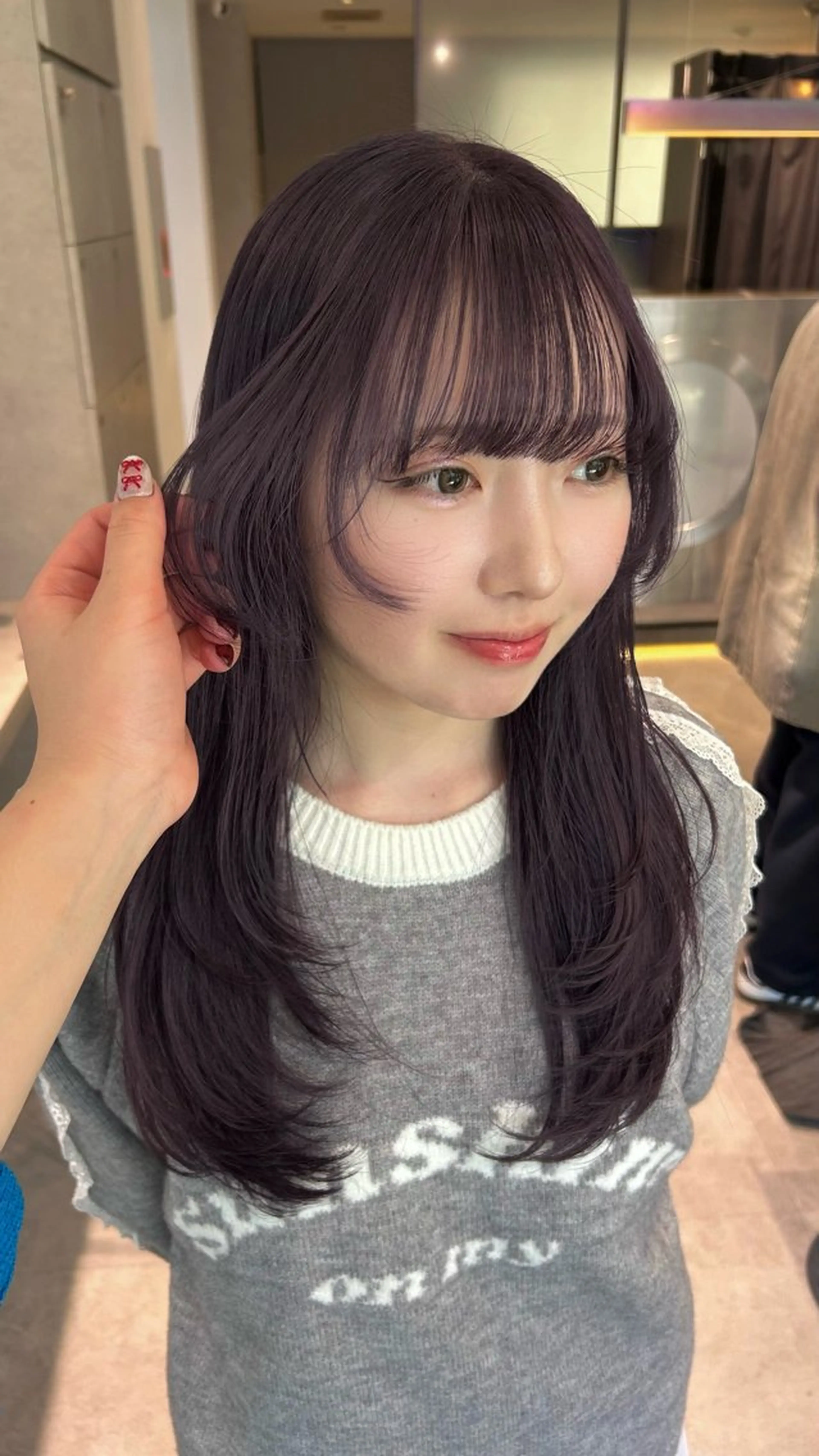 ロング カラー ヘアカラー Qin所属・ハイトーン特化 🌟  ミキのヘアスタイル