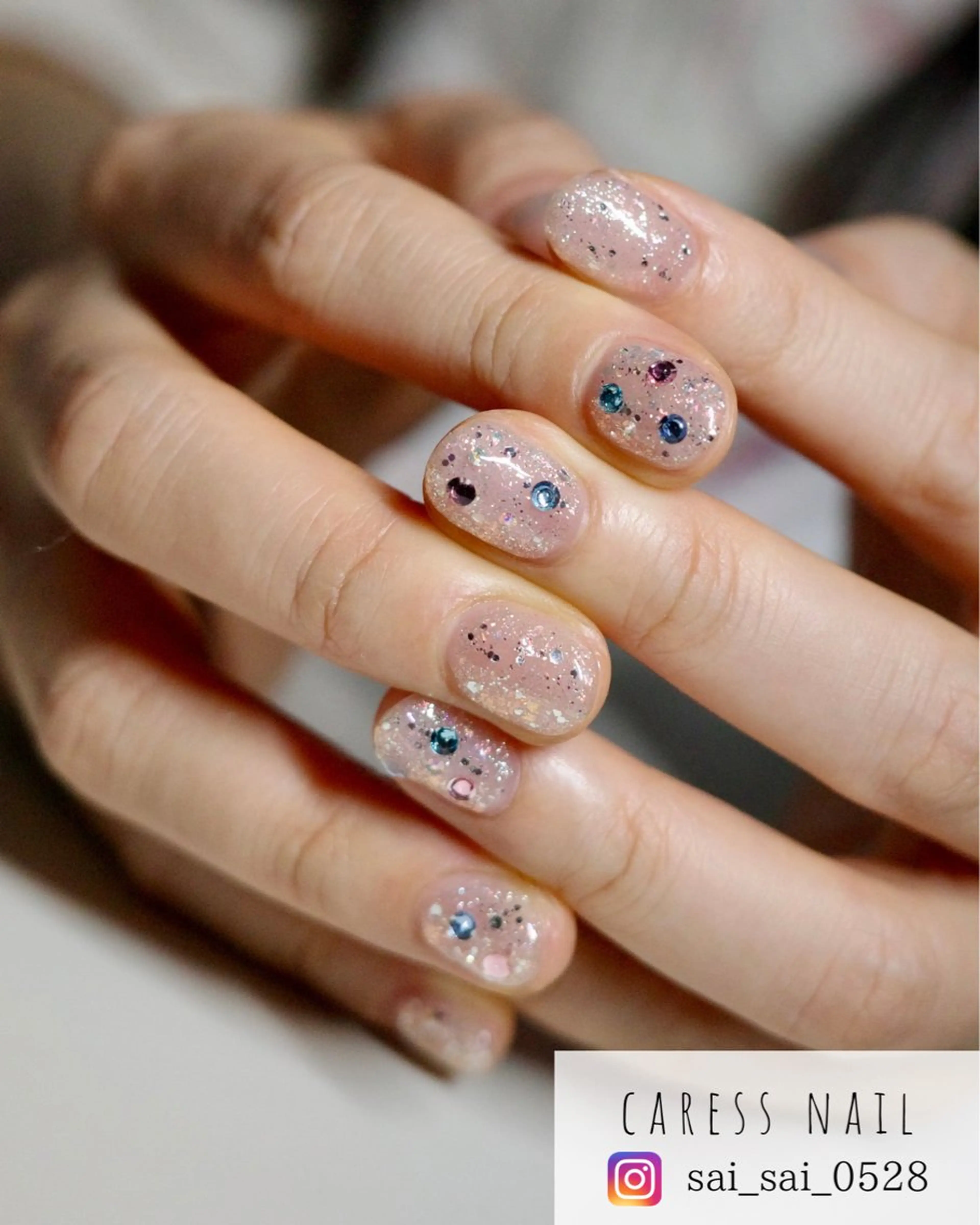 ネイル caress  nail カレスネイル　代々木上原所属・カレスネイル さいのネイルデザイン