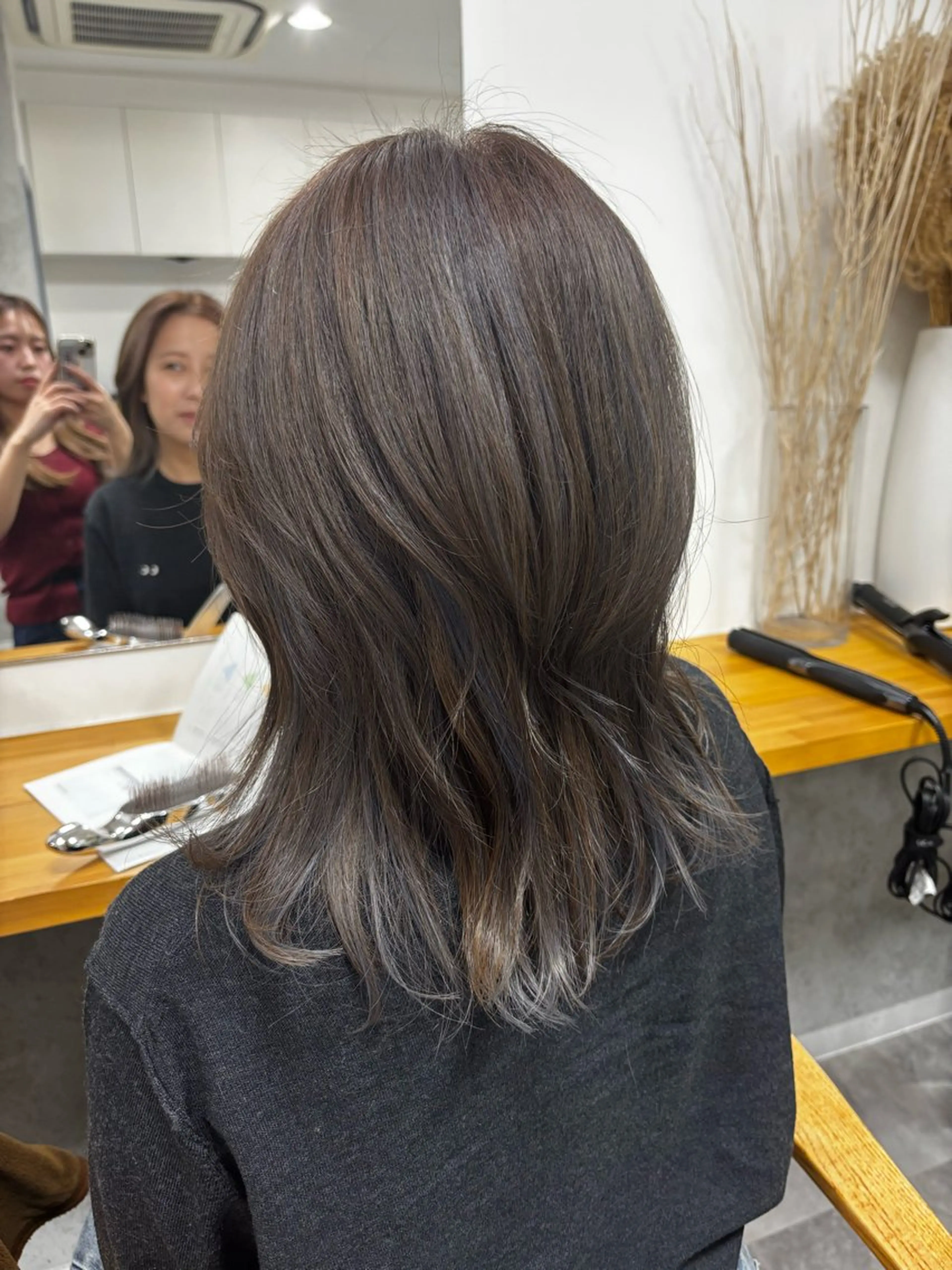 ロング カラー カット ヘアカラー トリートメント ヘアー.ネイル二刀流 misa🫧のヘアスタイル