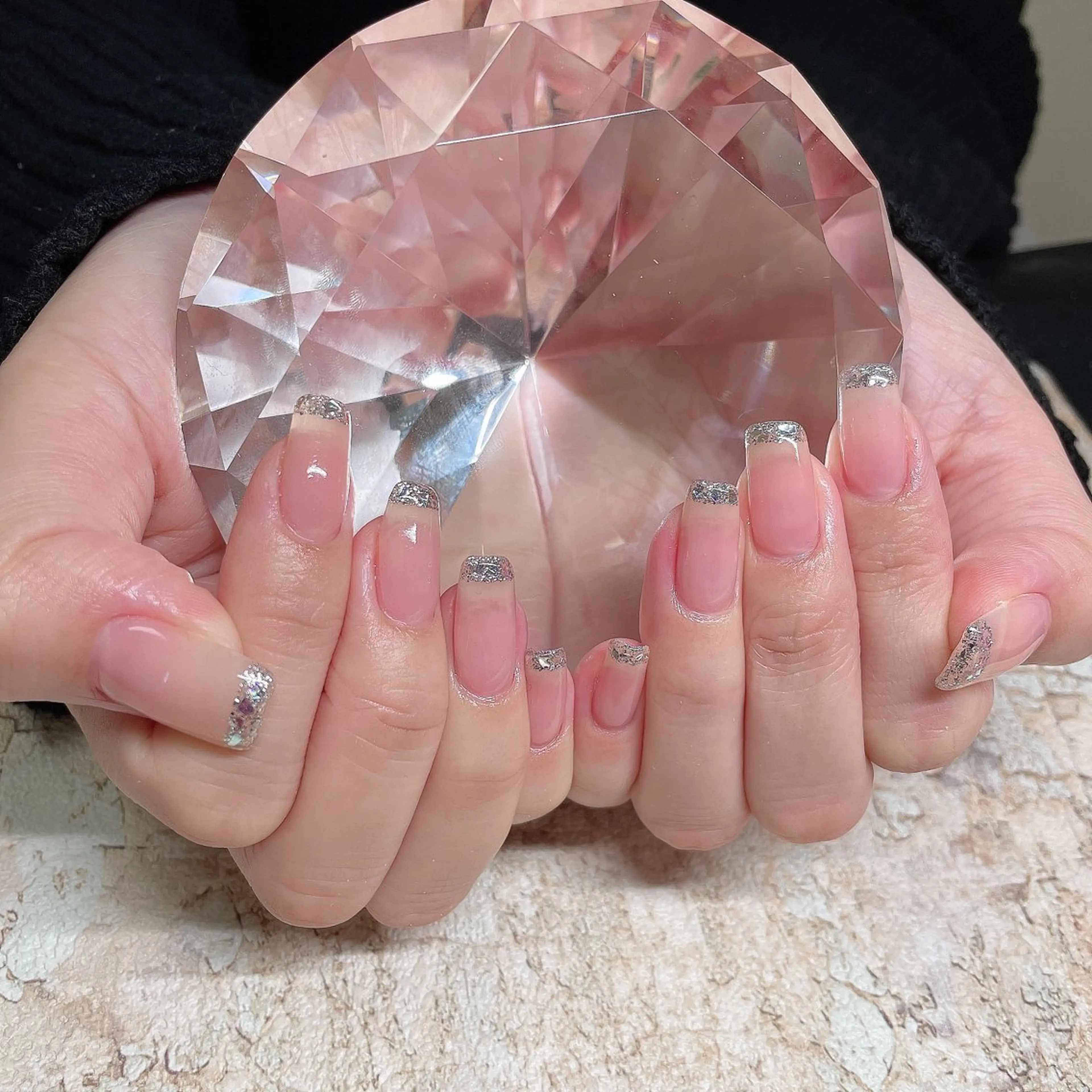 ネイル アートネイル フレンチネイル ジェルネイル グラデーション 韓国ネイル ハンドネイル ハンドケア Nail room Bimano所属・Bimano seica♡+°のネイルデザイン