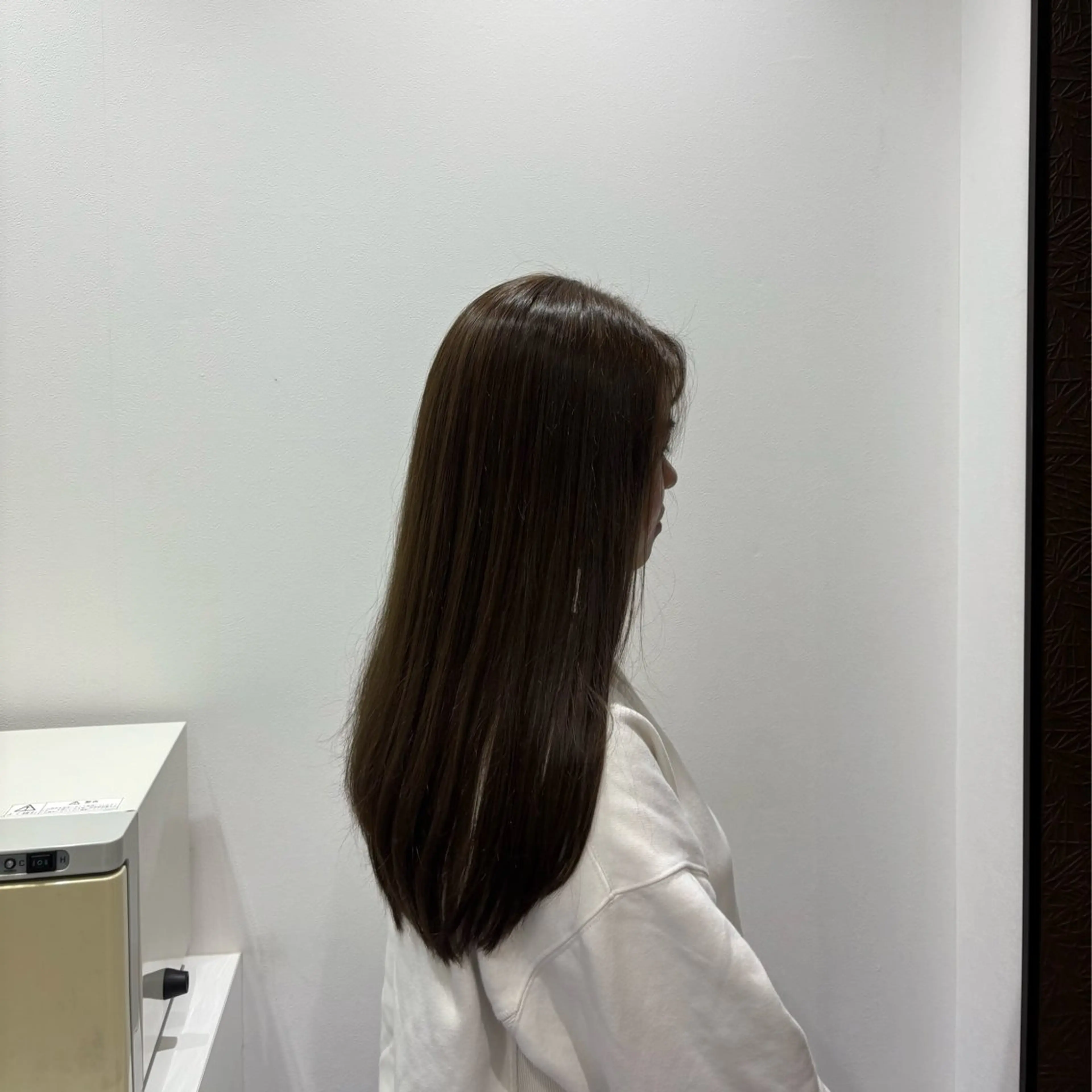 ロング カラー 透明感カラー オリーブカラー ロング カラーモデル募集中 🎀いしまぶしあいりのヘアスタイル