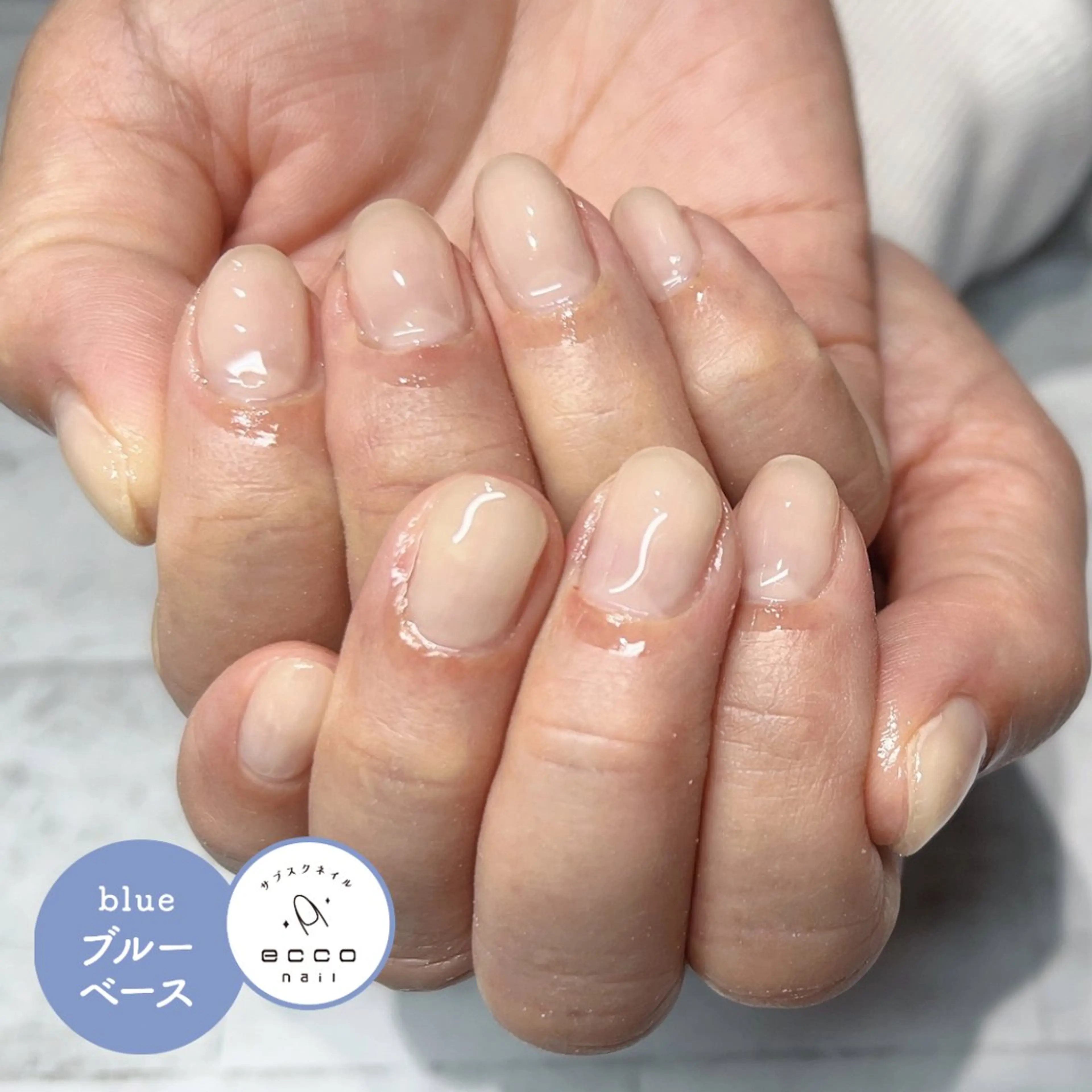 ネイル 🌷サブスクecco nail 結萌 🌷のネイルデザイン