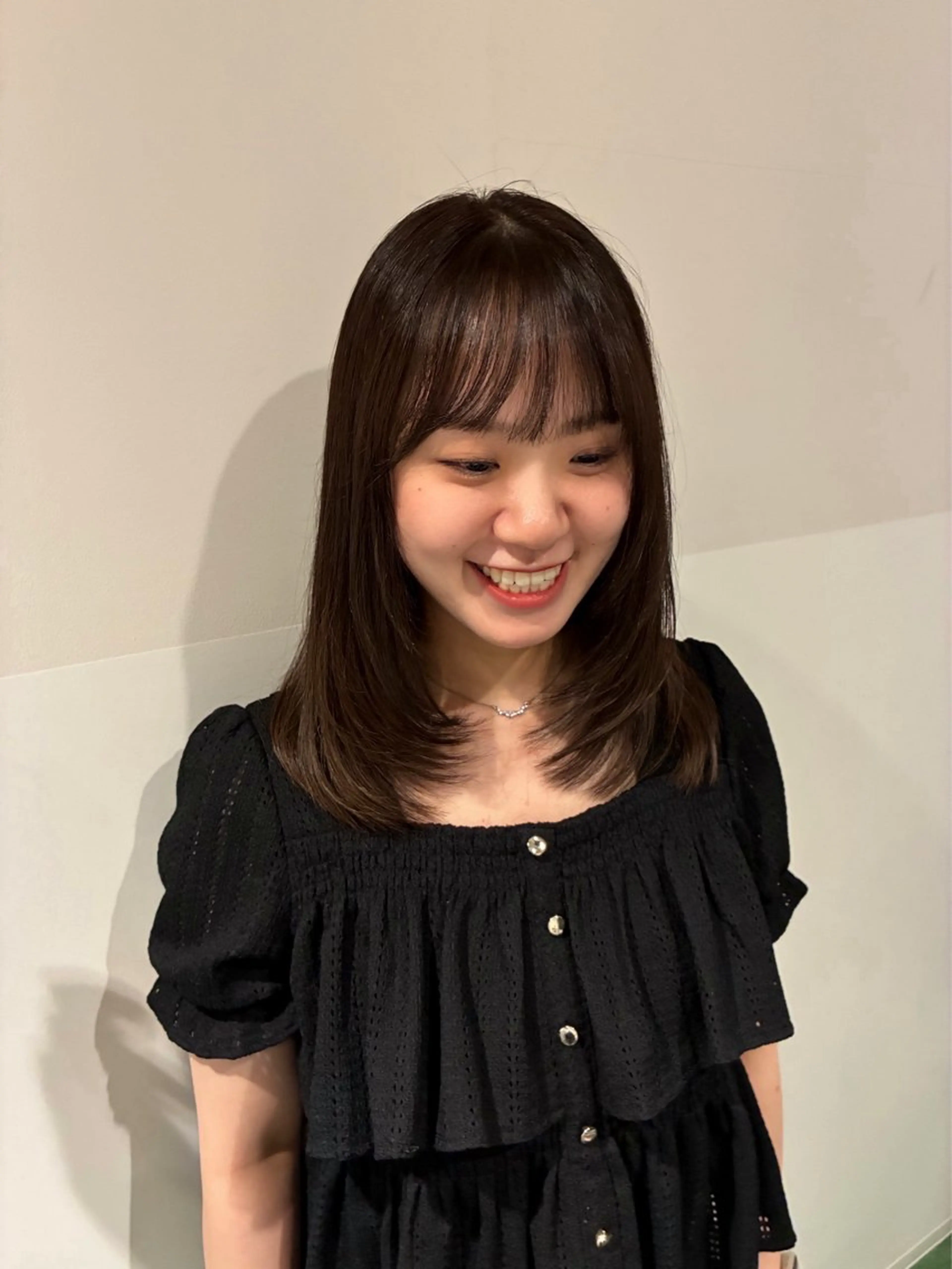 セミロング 渋谷/ kannaのヘアスタイル