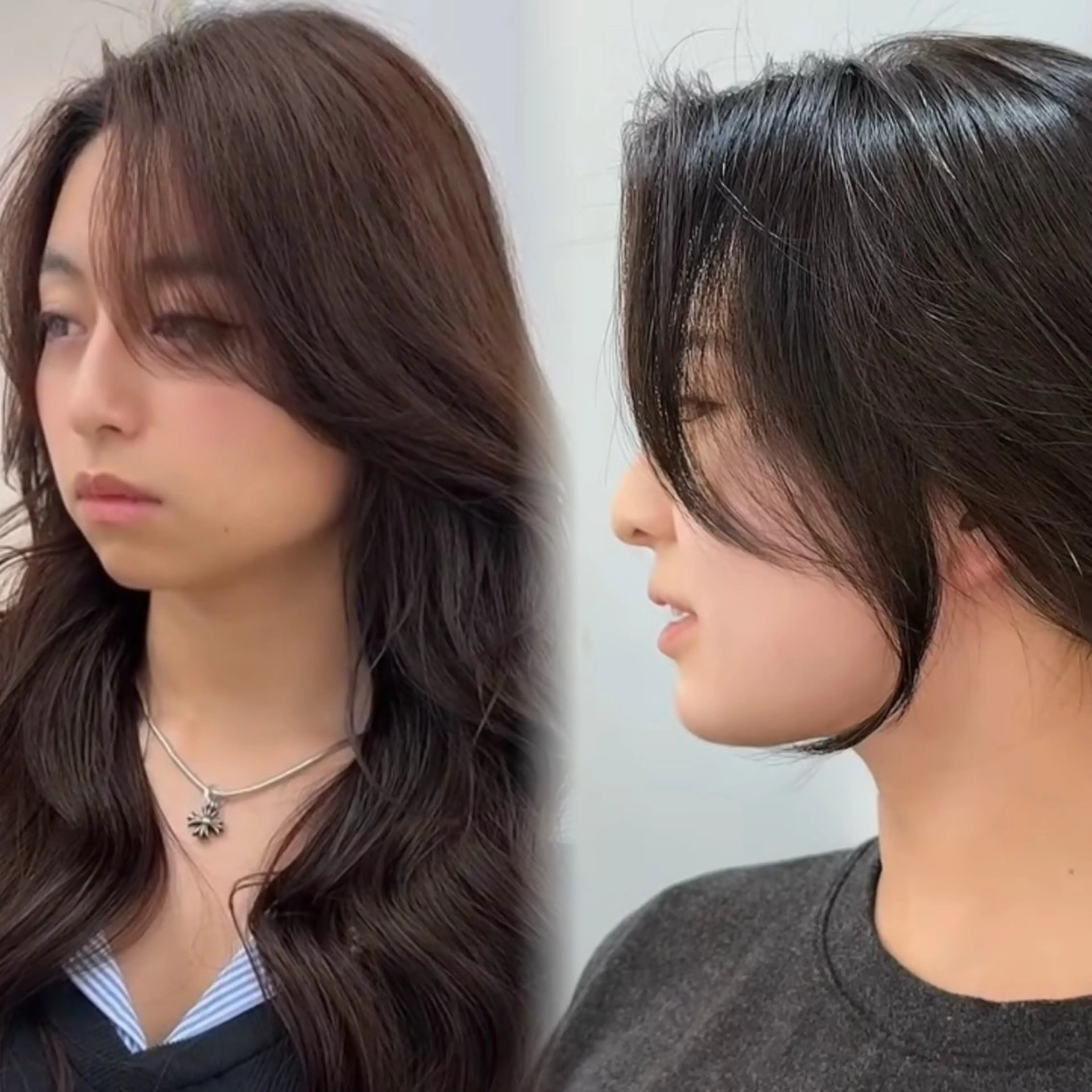 パーマ ﾓ ﾓのヘアスタイル