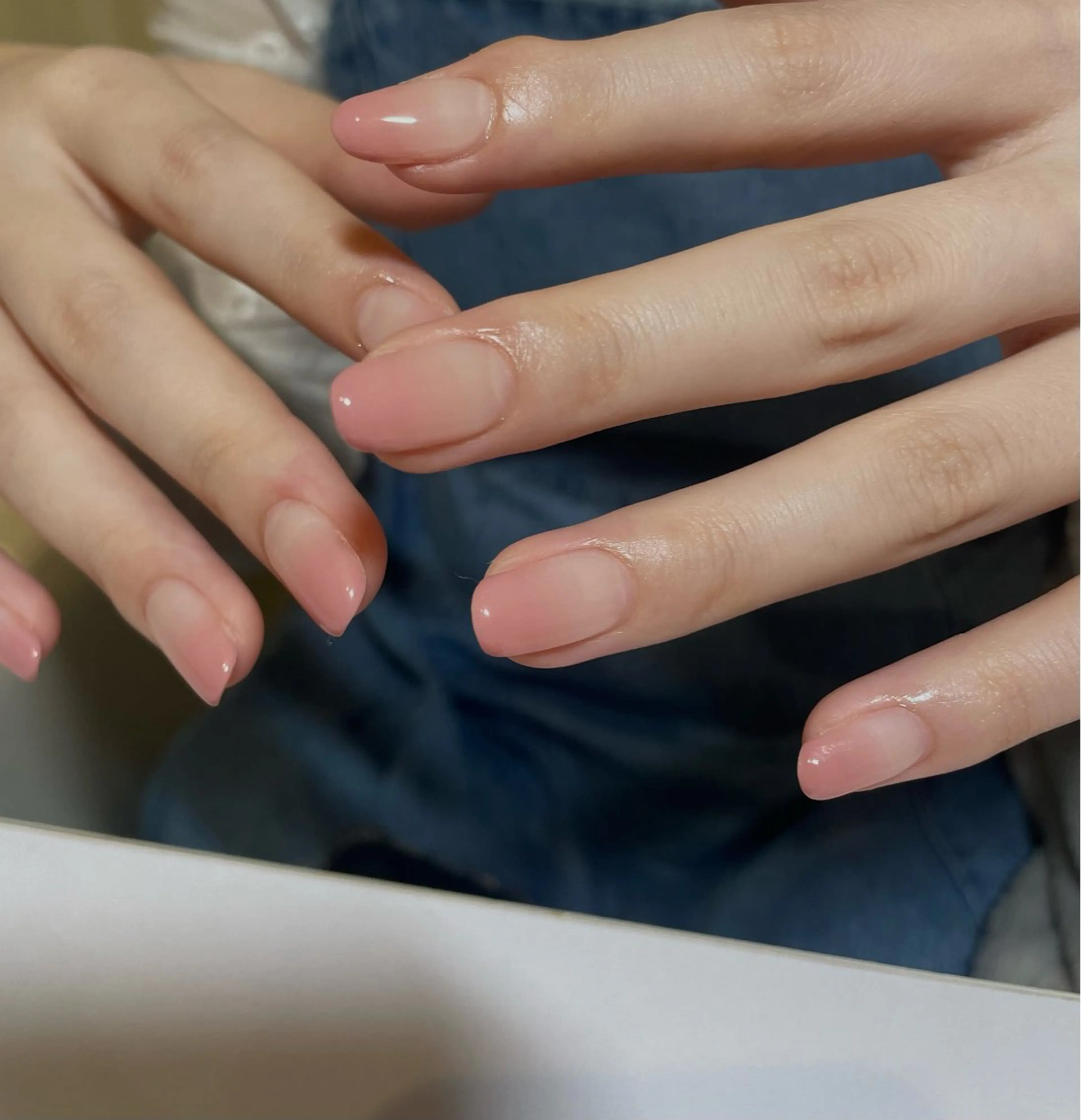 ネイル グラデーション ピンク Nail　AVANCE.  西梅田店所属・岡崎 雪月のネイルデザイン