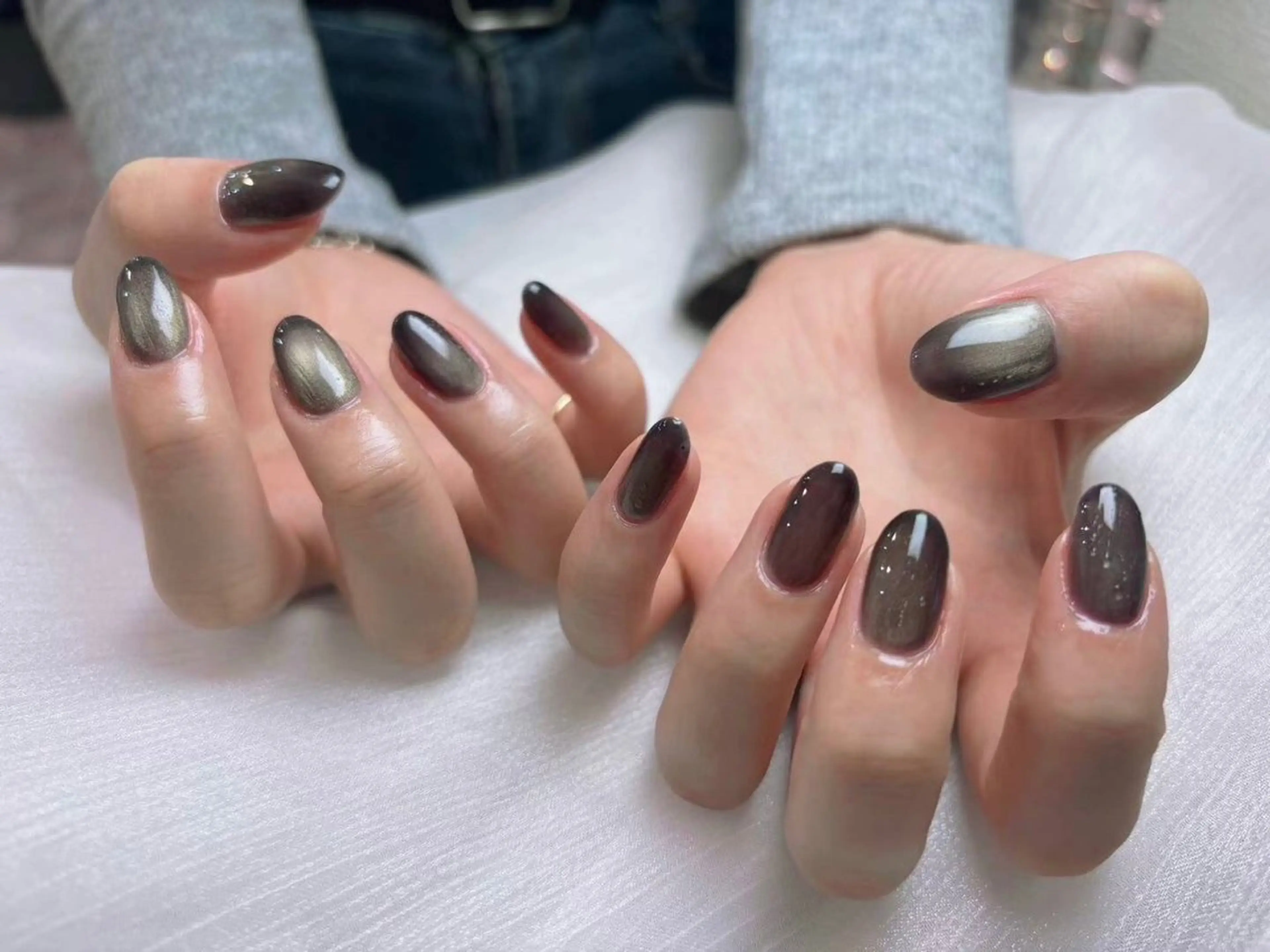 ネイル アートネイル フラワーネイル フットネイル ジェルネイル マグネットネイル My nail所属・babarla Nailのネイルデザイン