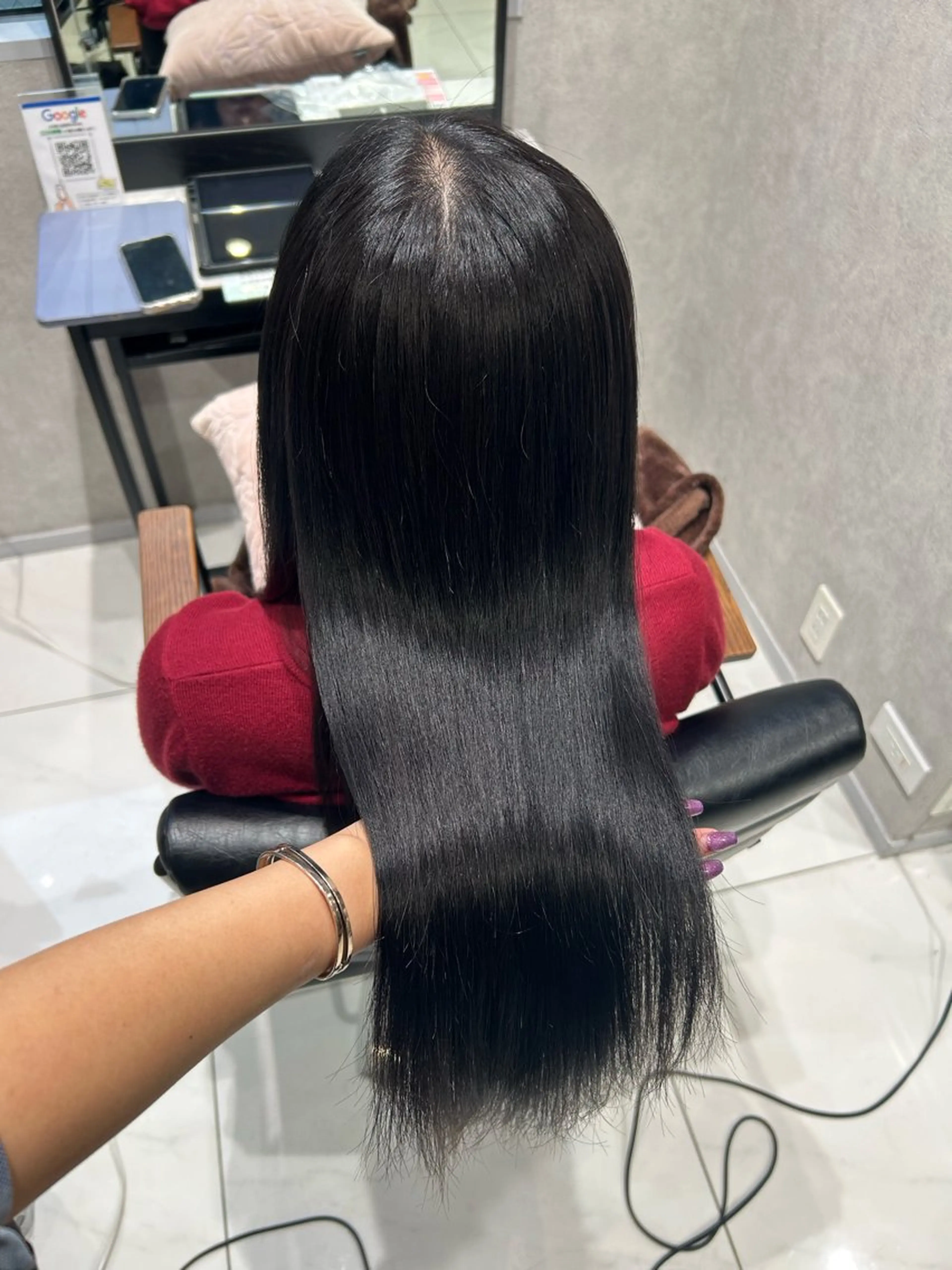 カラー カット ヘアカラー トリートメント 透明感カラー💙 束感まつげ🪼海月のヘアスタイル