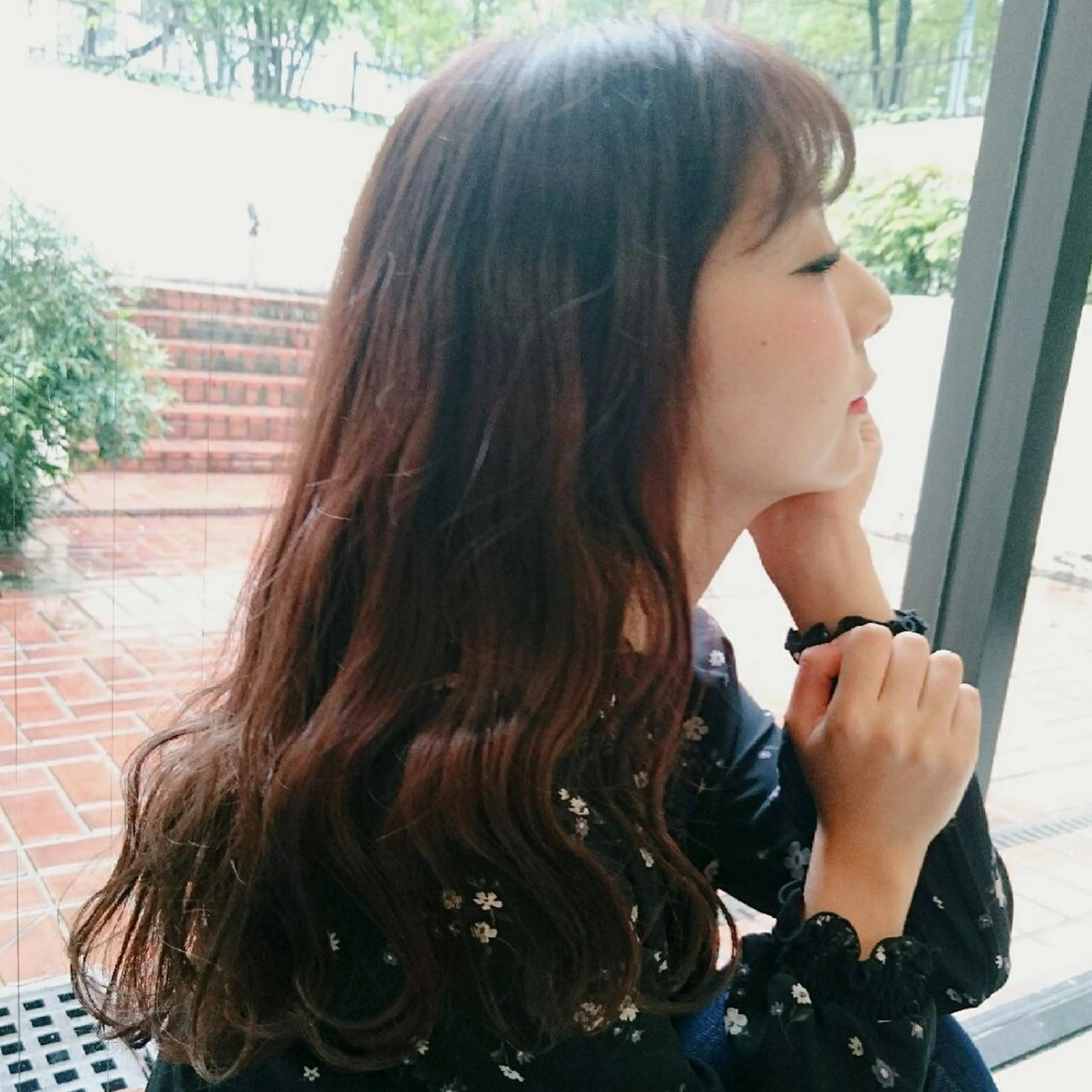 カラー ma cherie 三浦直美のヘアスタイル