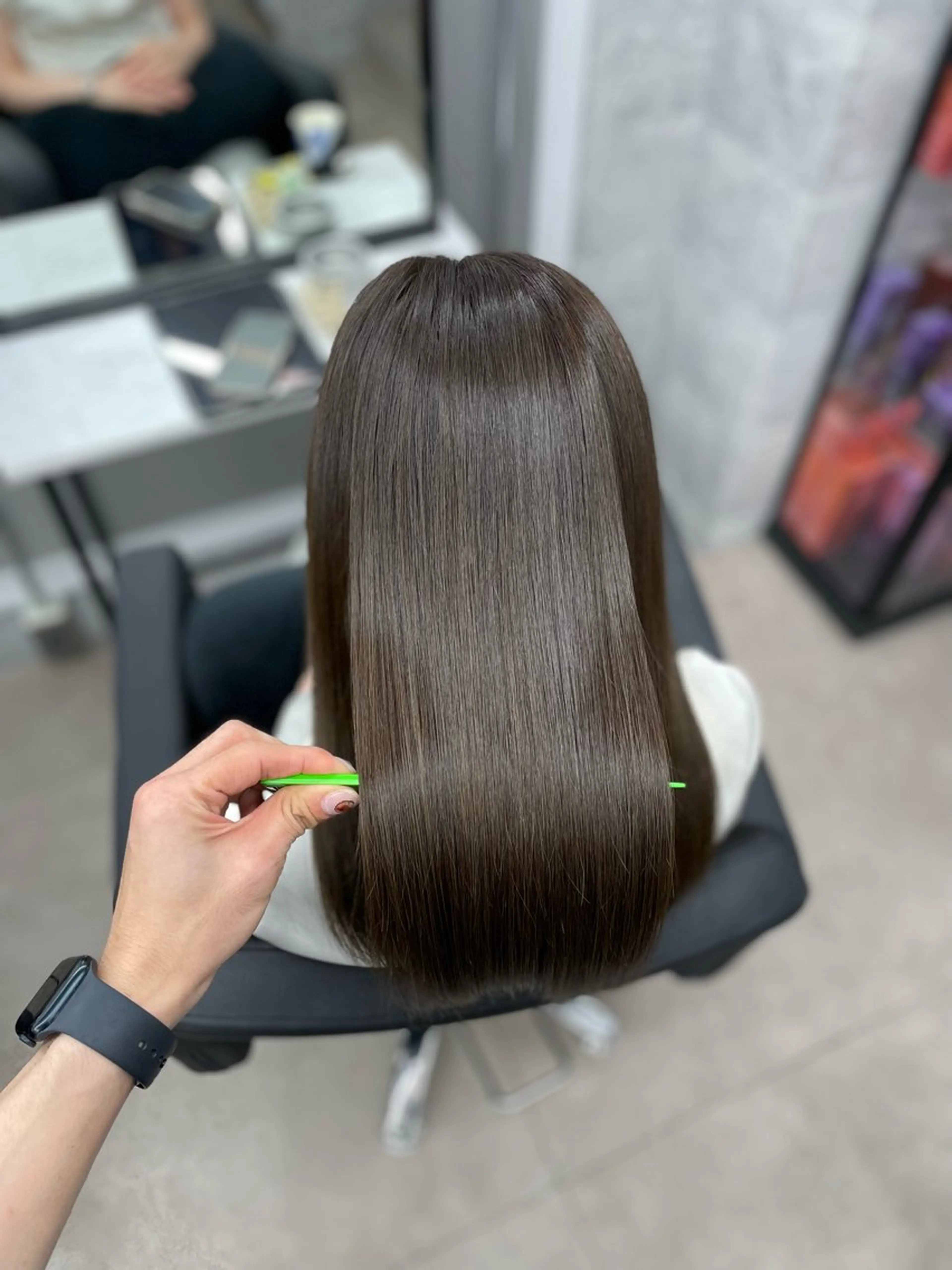 ロング カット ヘアカラー トリートメント 🦄髪質改善 艶髪ロング🦄イリスのヘアスタイル