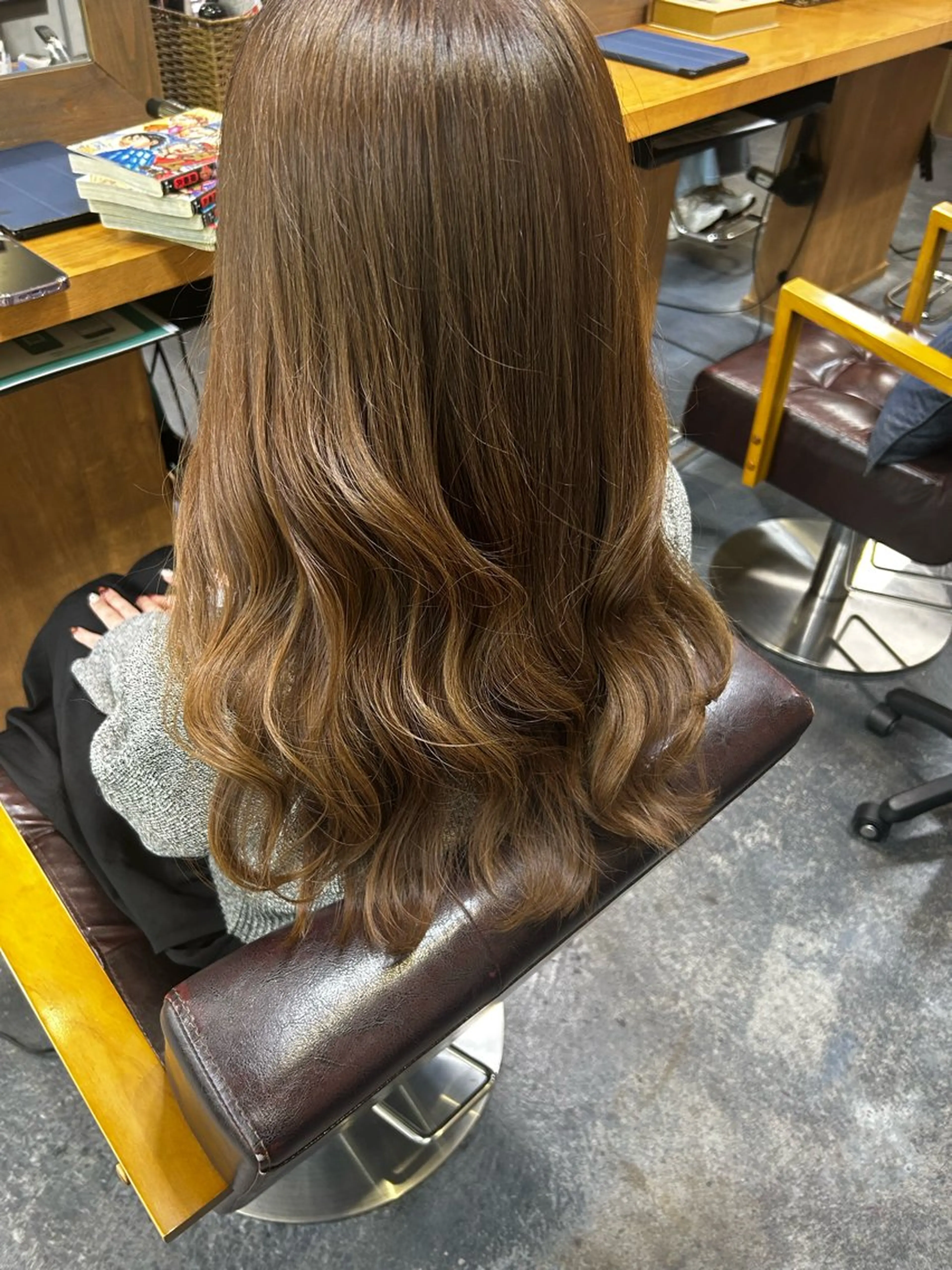 ロング カラー ヘアアレンジ ヘアセット MIKU 名古屋/矢場町のヘアスタイル