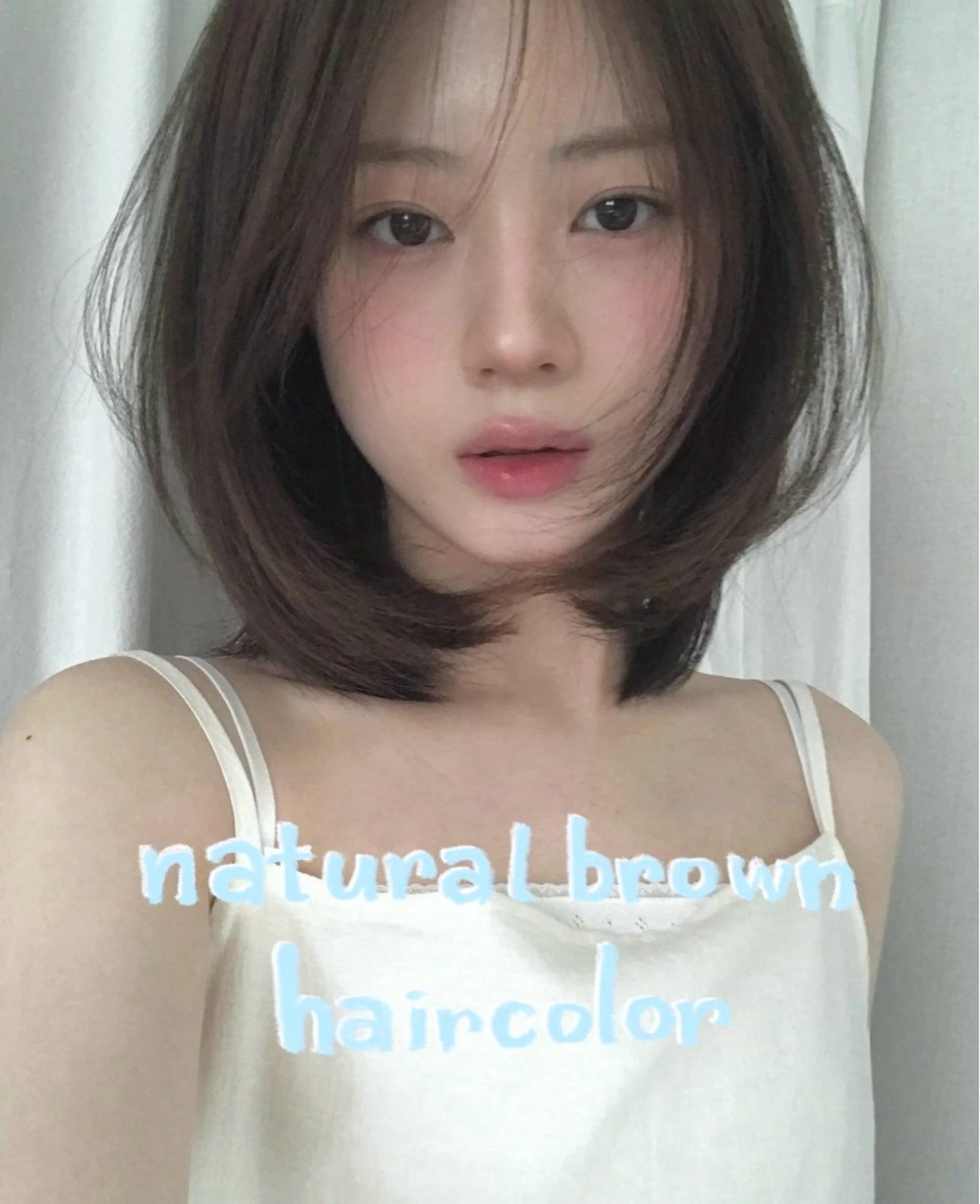 カラー 韓国透明感color 🤍sawako🏹のヘアスタイル