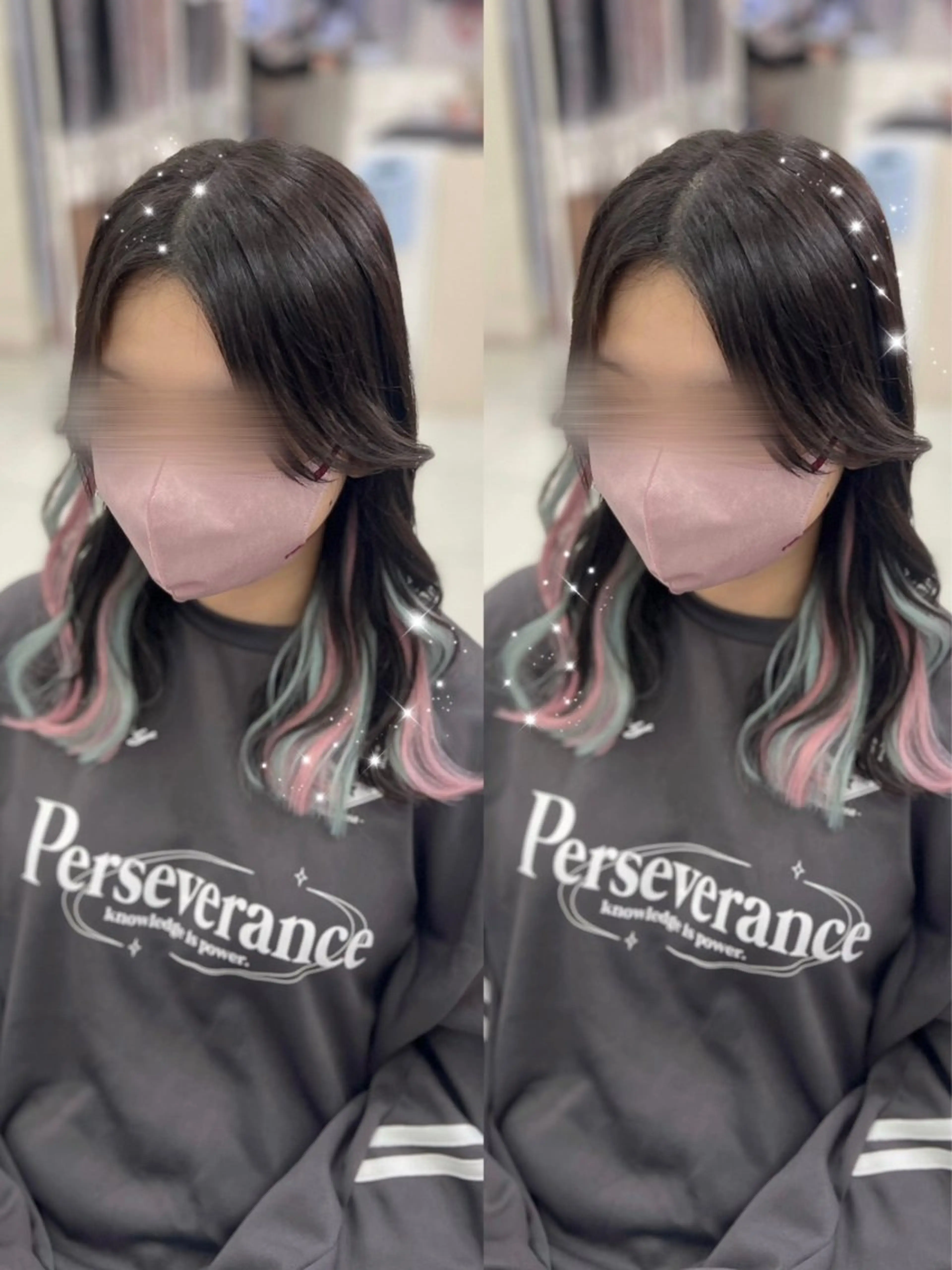 ロング エクステ エクステ 【シールエクステ】 chihoのヘアスタイル