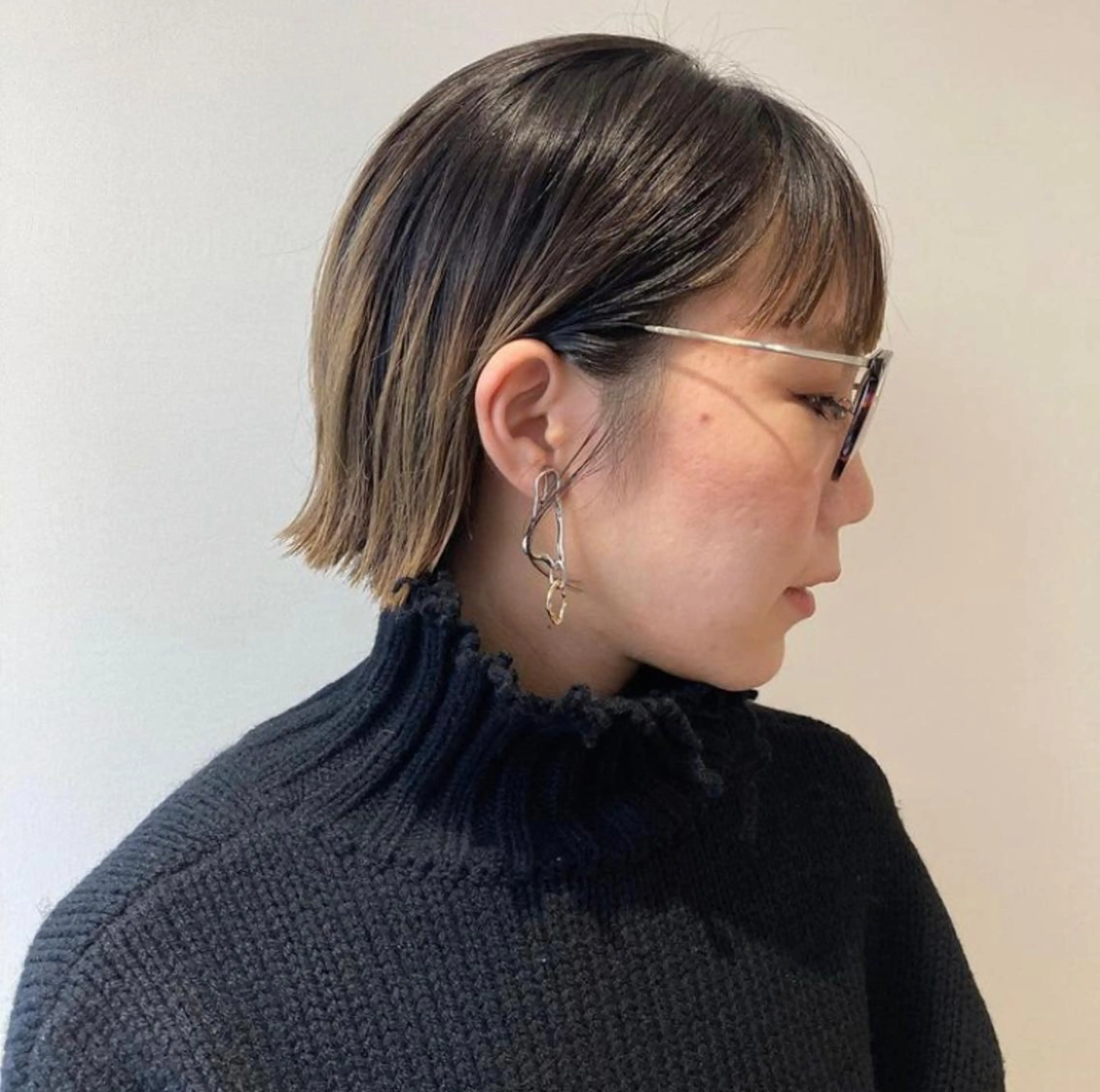 ショート カラー icie所属・大阪ヴィーガンサロン KANAKOのヘアスタイル