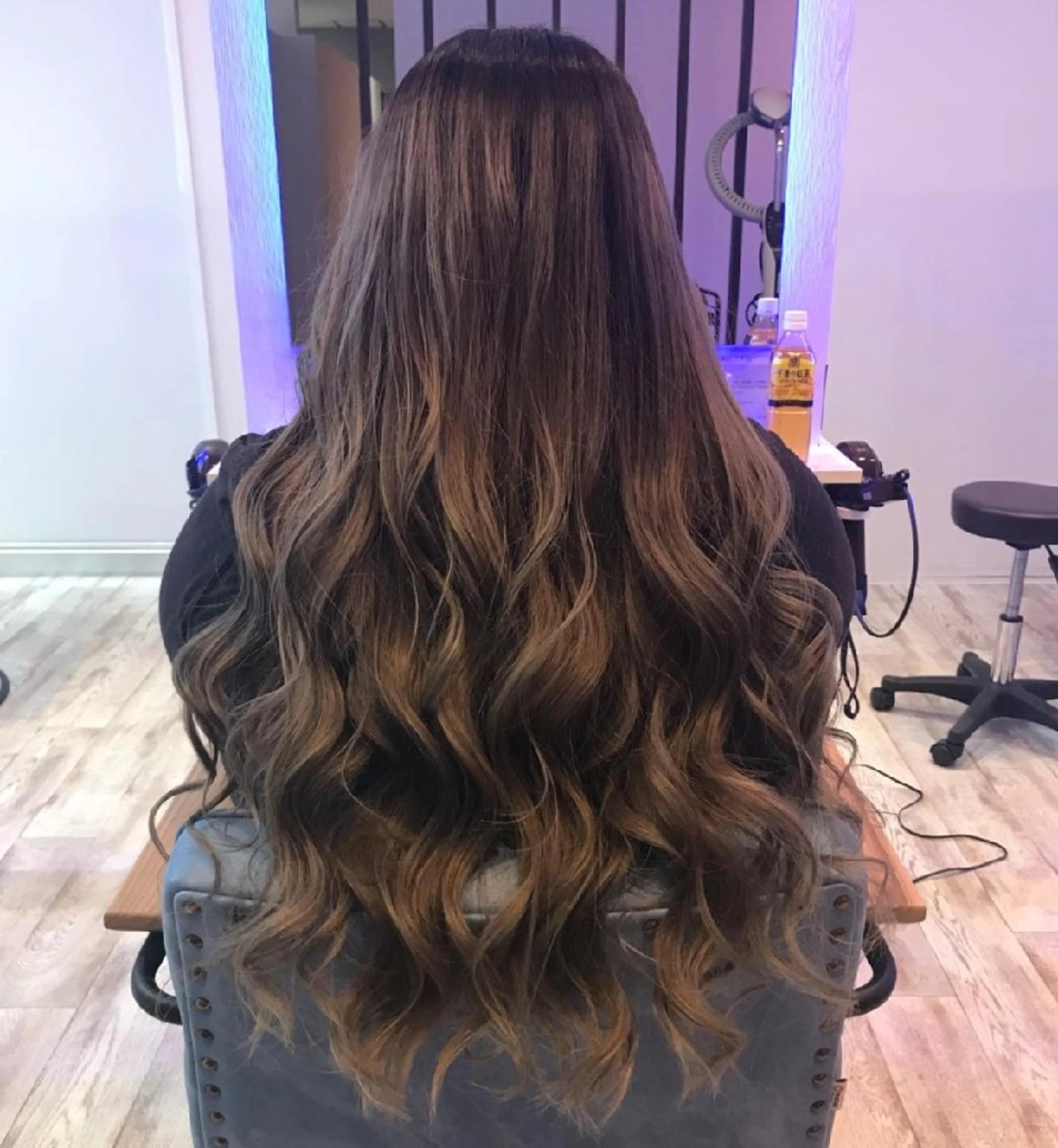 ロング カラー ヘアアレンジ 小林 伸行のヘアスタイル