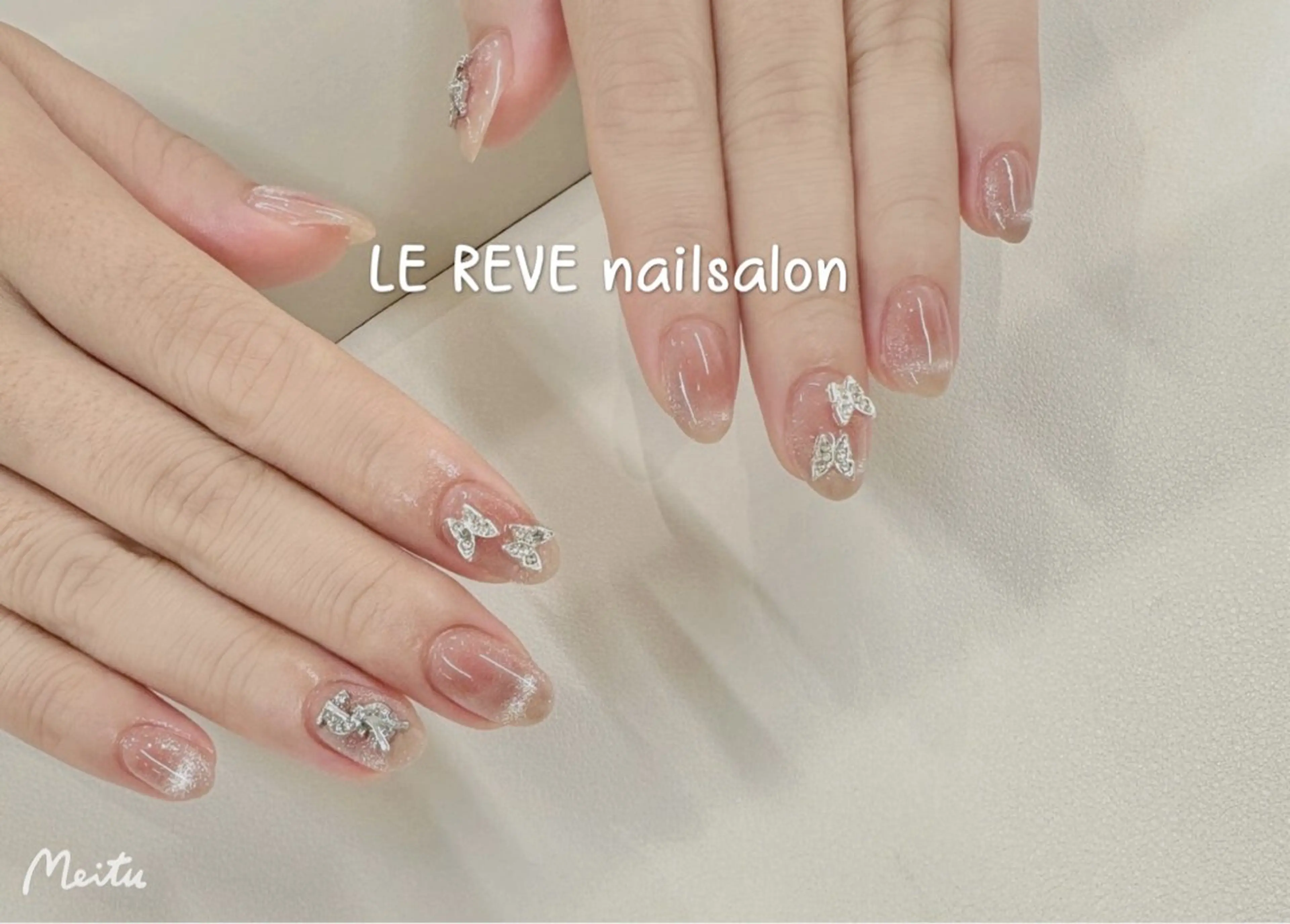 ネイル ワンホンネイル LE REVE Hinaのネイルデザイン