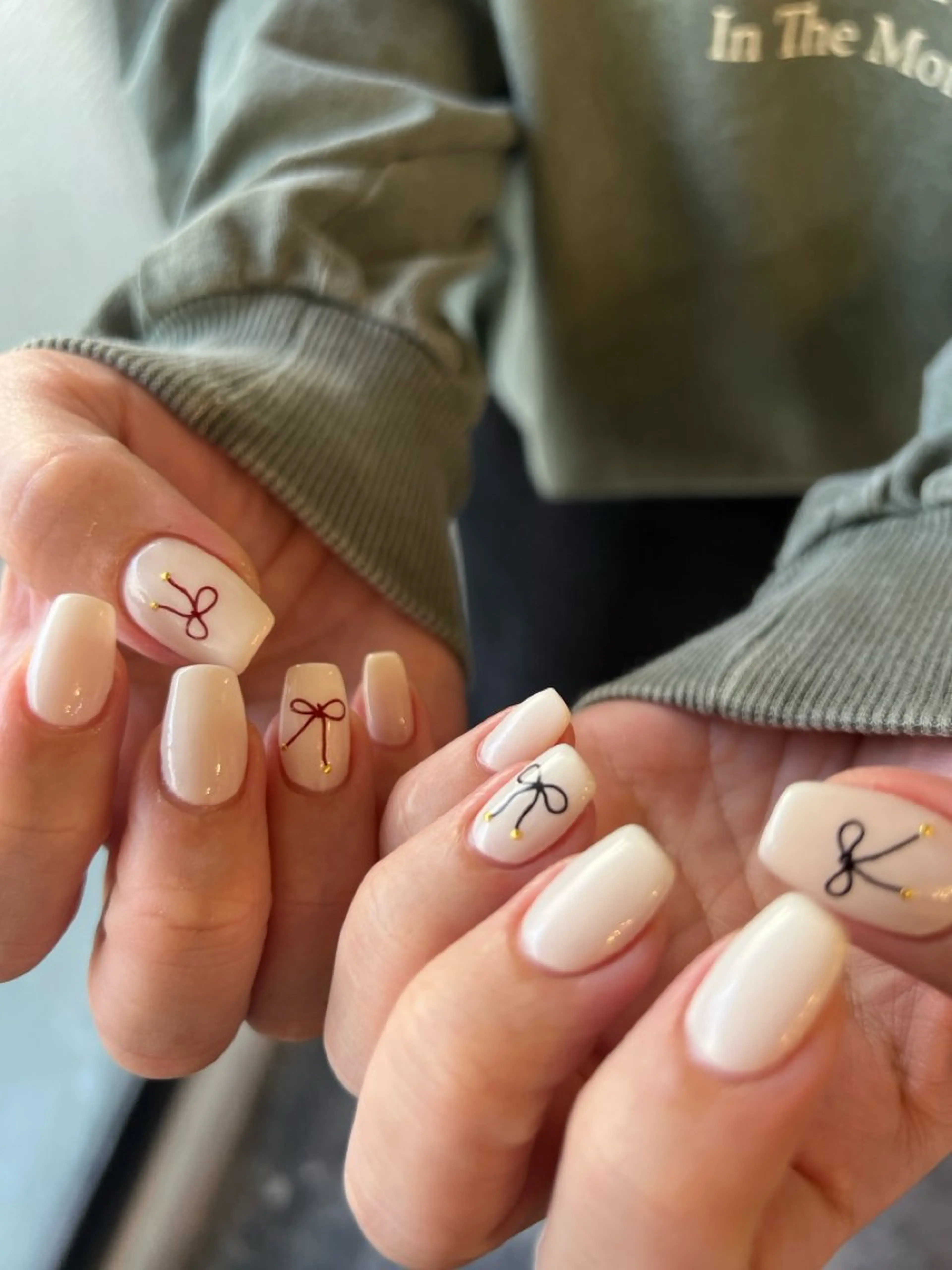 ネイル ハンドネイル ハンドケア Ri.nail オクマトモカのネイルデザイン