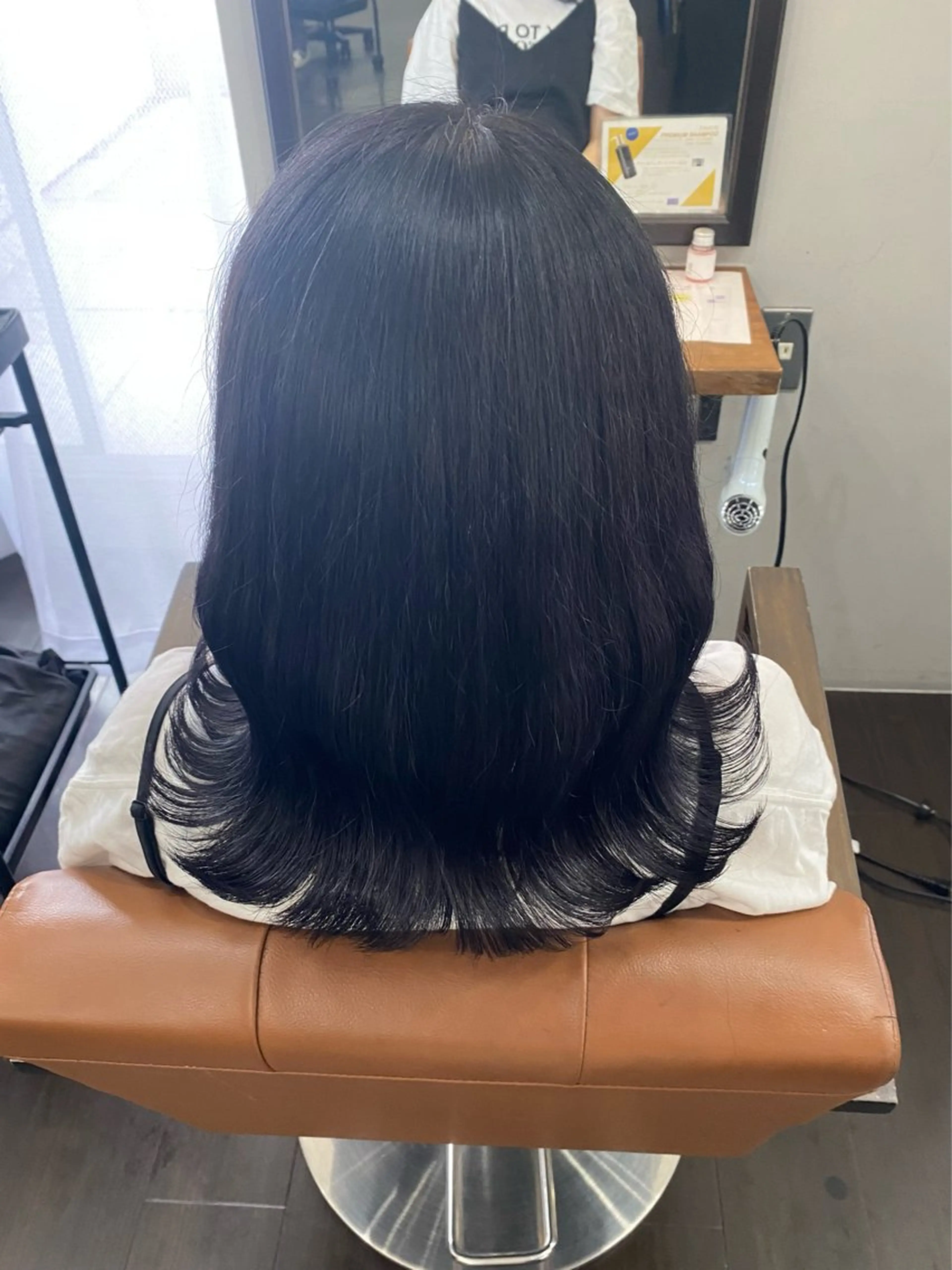 ミディアム カラー ヘアアレンジ ヘアカラー トリートメント 🍒ᩚ名駅/艶髪 縮毛矯正/あゆ🍒ᩚのヘアスタイル