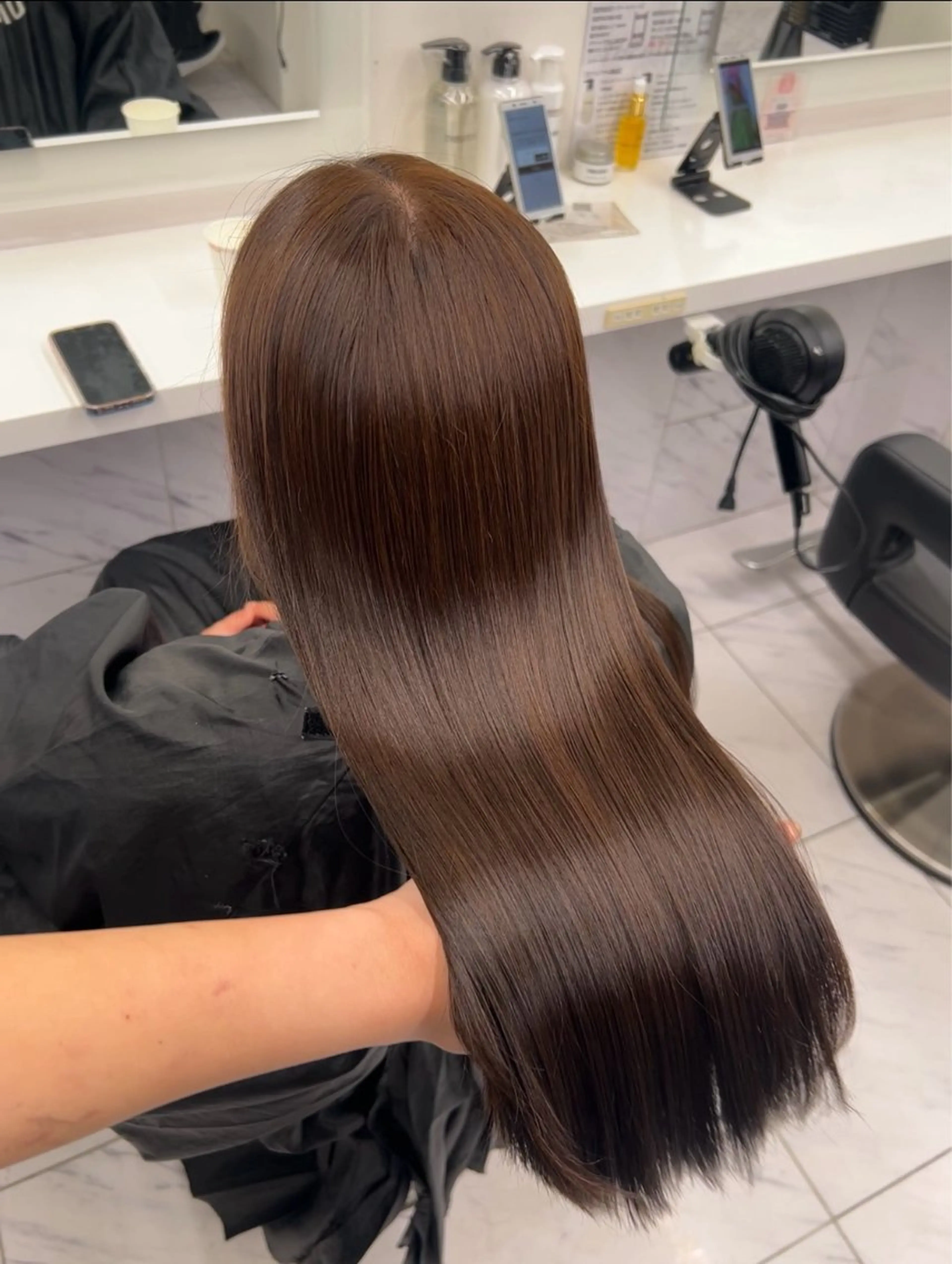 カラー パーマ ヘアアレンジ メンズ ヘアカラー トリートメント ヘッドスパ ヘアセット 🤍レイヤーカット/ ベージュヘア🤍のヘアスタイル