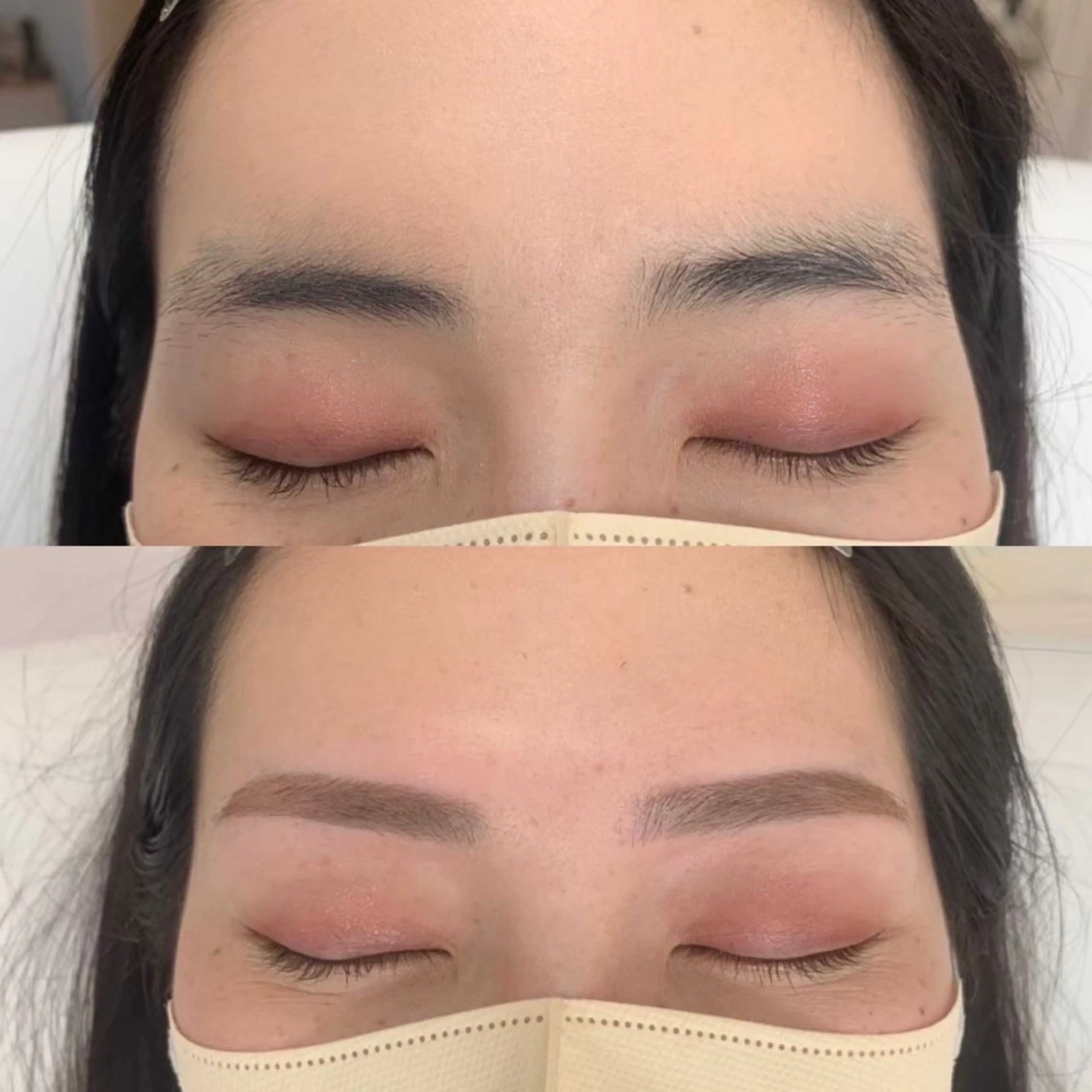 【平日限定ゲリラクーポン掲載中🌈✨】美眉スタイリング🫧(眉毛Wax脱毛+毛量調整+眉メイク)の写真