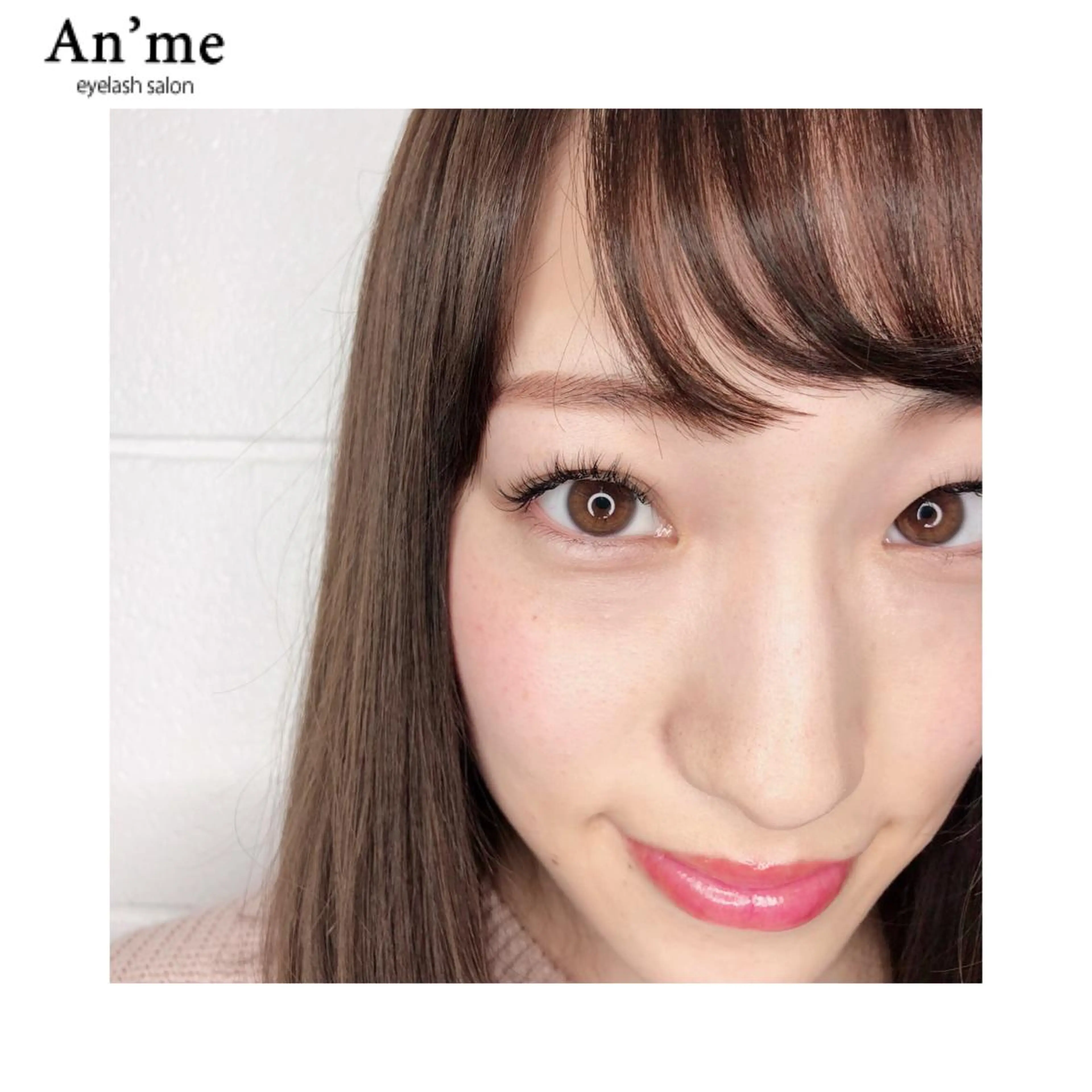 マツエク・マツパ ナチュラル An'me ☺︎のマツエク・マツパデザイン
