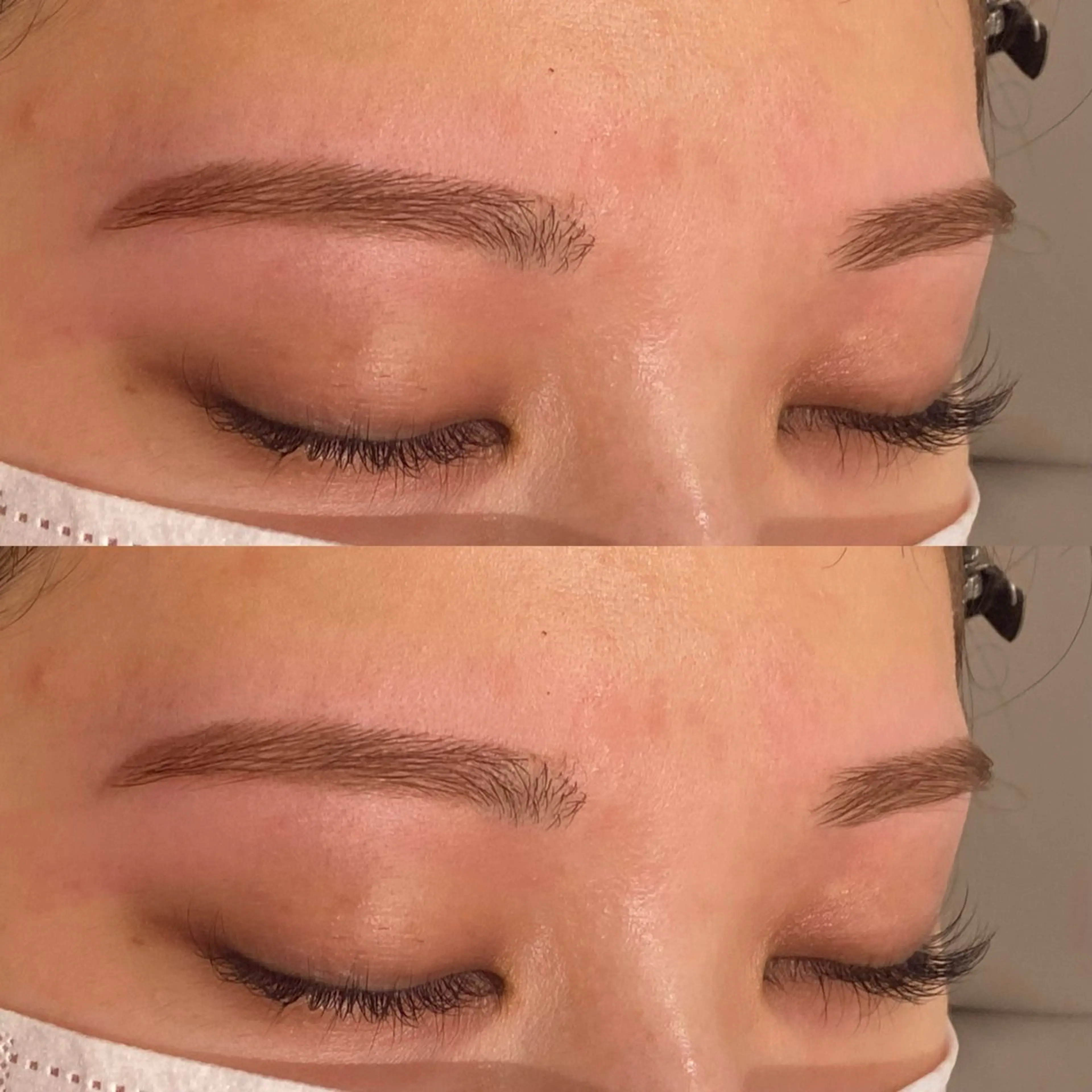 アイブロウ 眉カラー 眉毛ワックス脱毛 西島 雪輝のマツエク・マツパデザイン