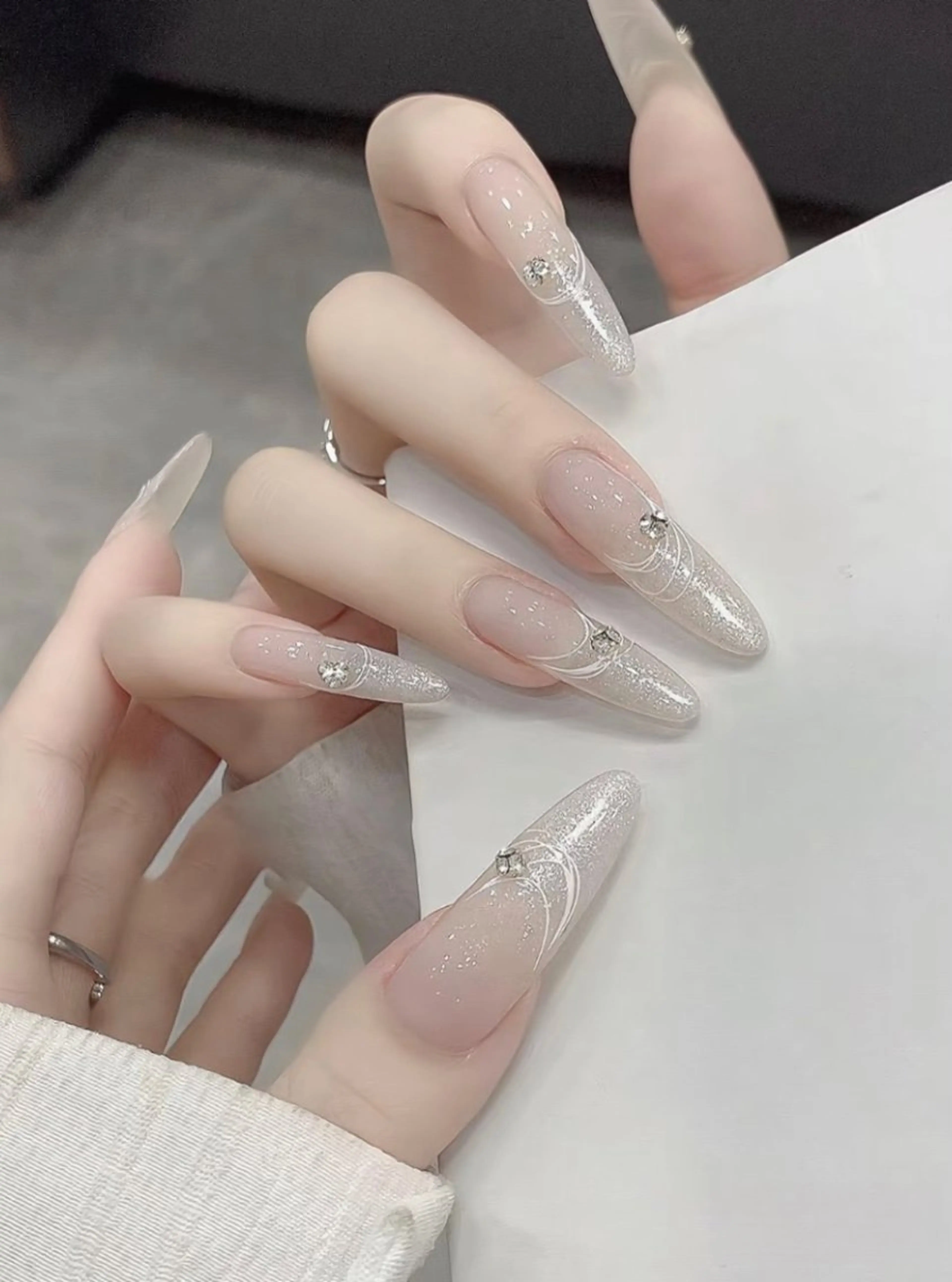 ネイル AND Nail 長さだし専門店のネイルデザイン