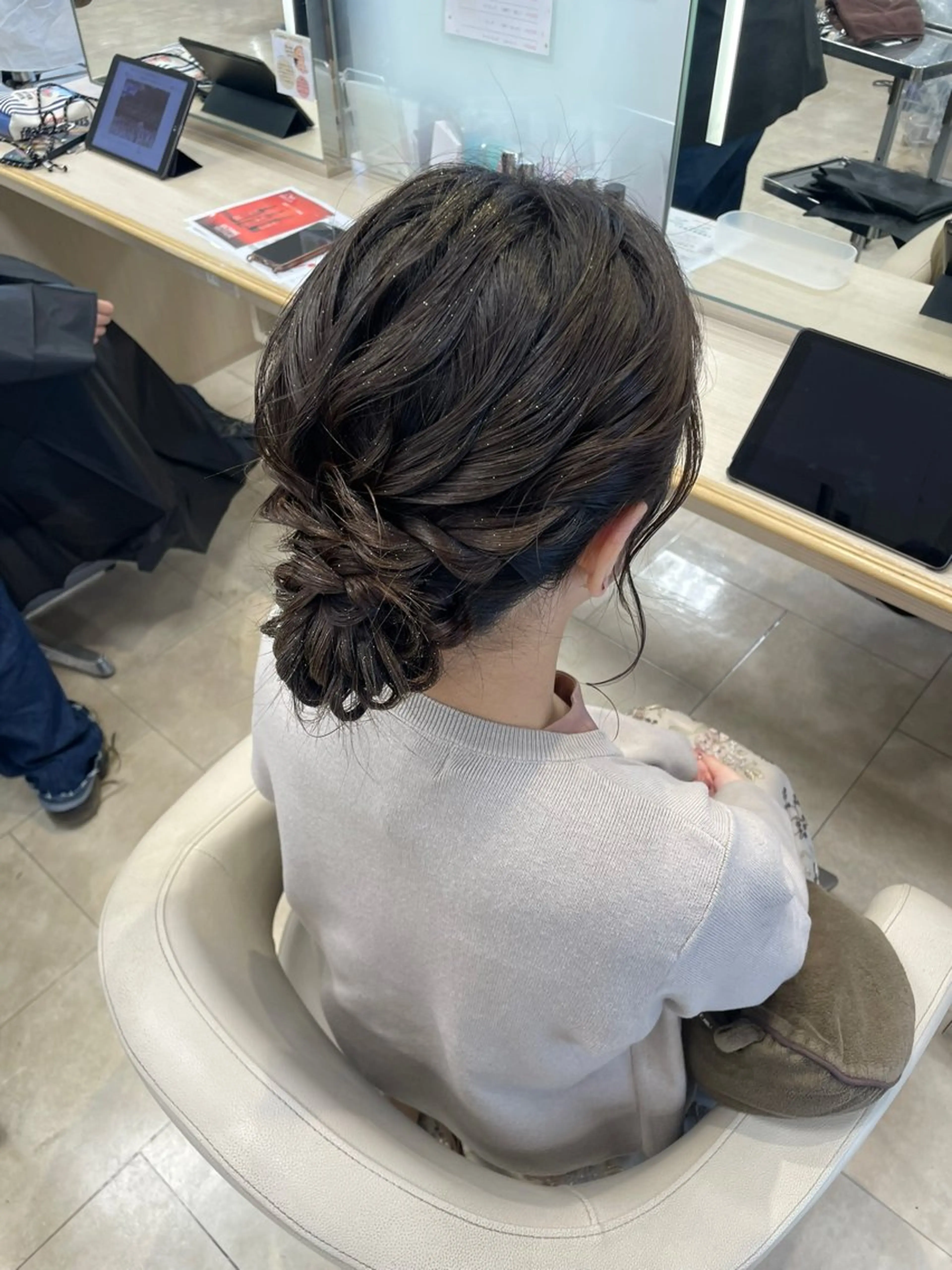 セミロング ヘアアレンジ ボブのスペシャリスト ·˖Reika·˖✩のヘアスタイル