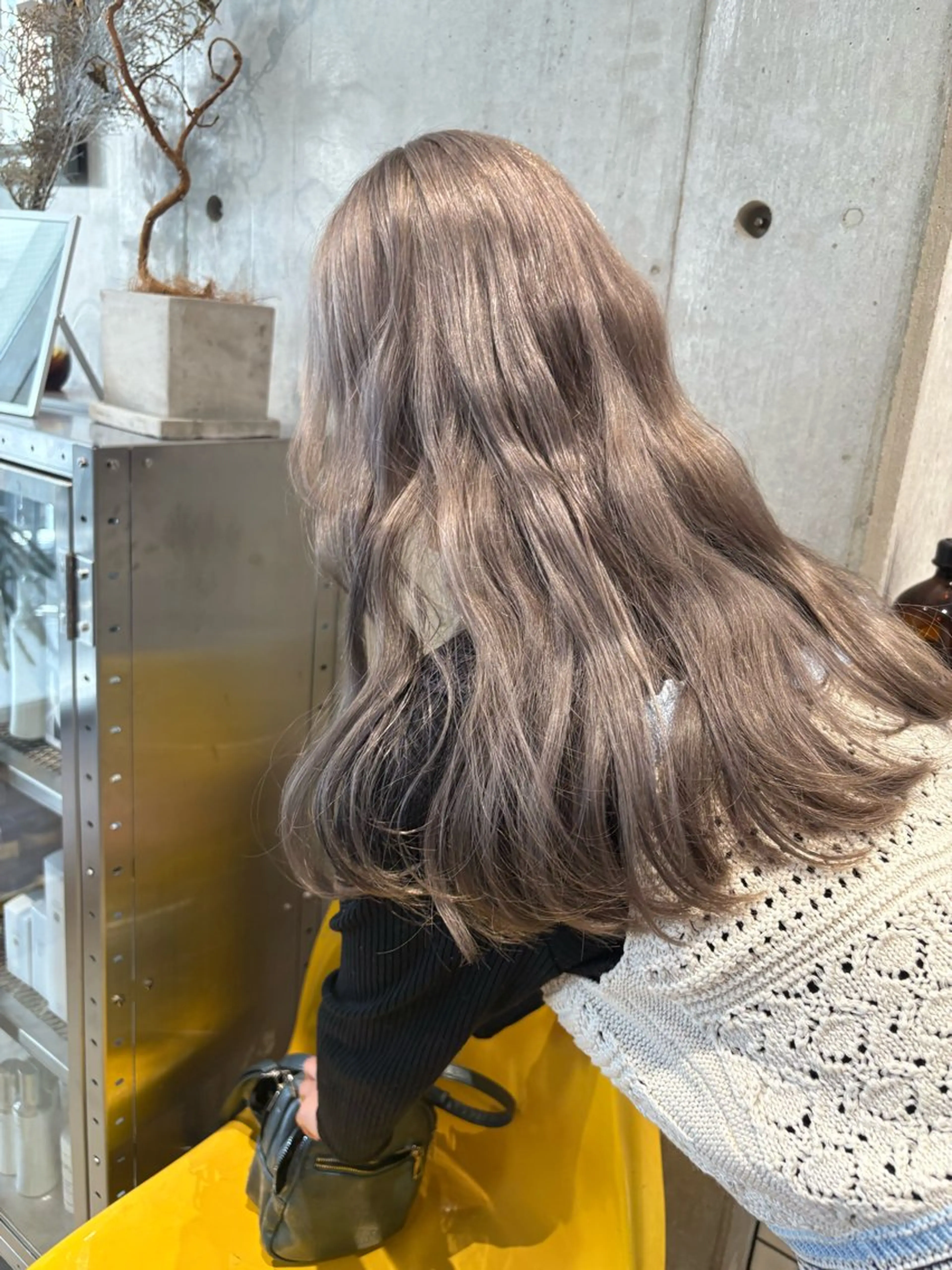セミロング sliver renのヘアスタイル