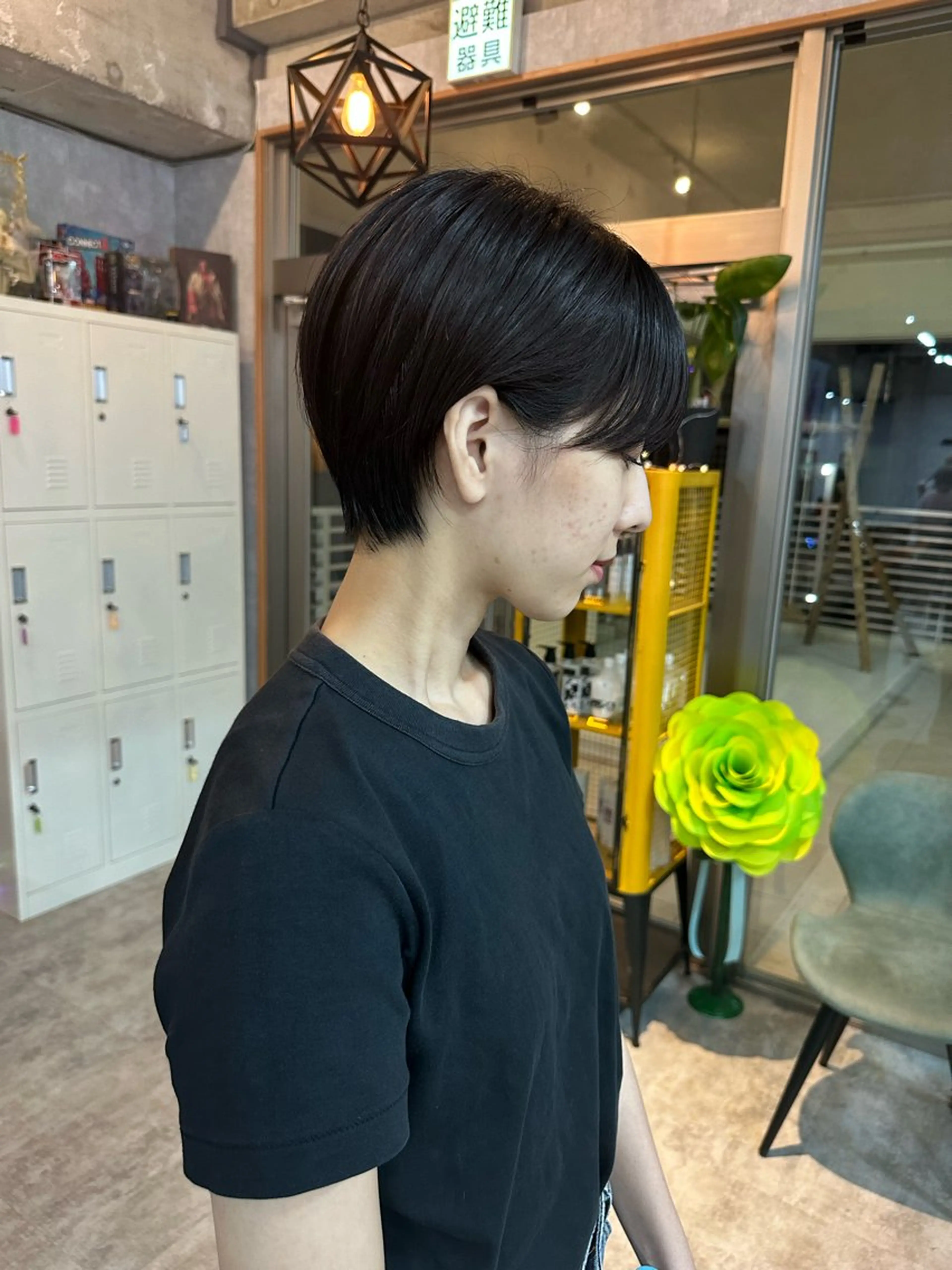 ショート 切りっぱなしボブ ショートボブ ハンサムショート 丸みショート ボブ カット ヘアカラー トリートメント C’LD hair  produce /シールドヘア所属・モテ髪/ボブ/ショー ト/アダチフウトのヘアスタイル