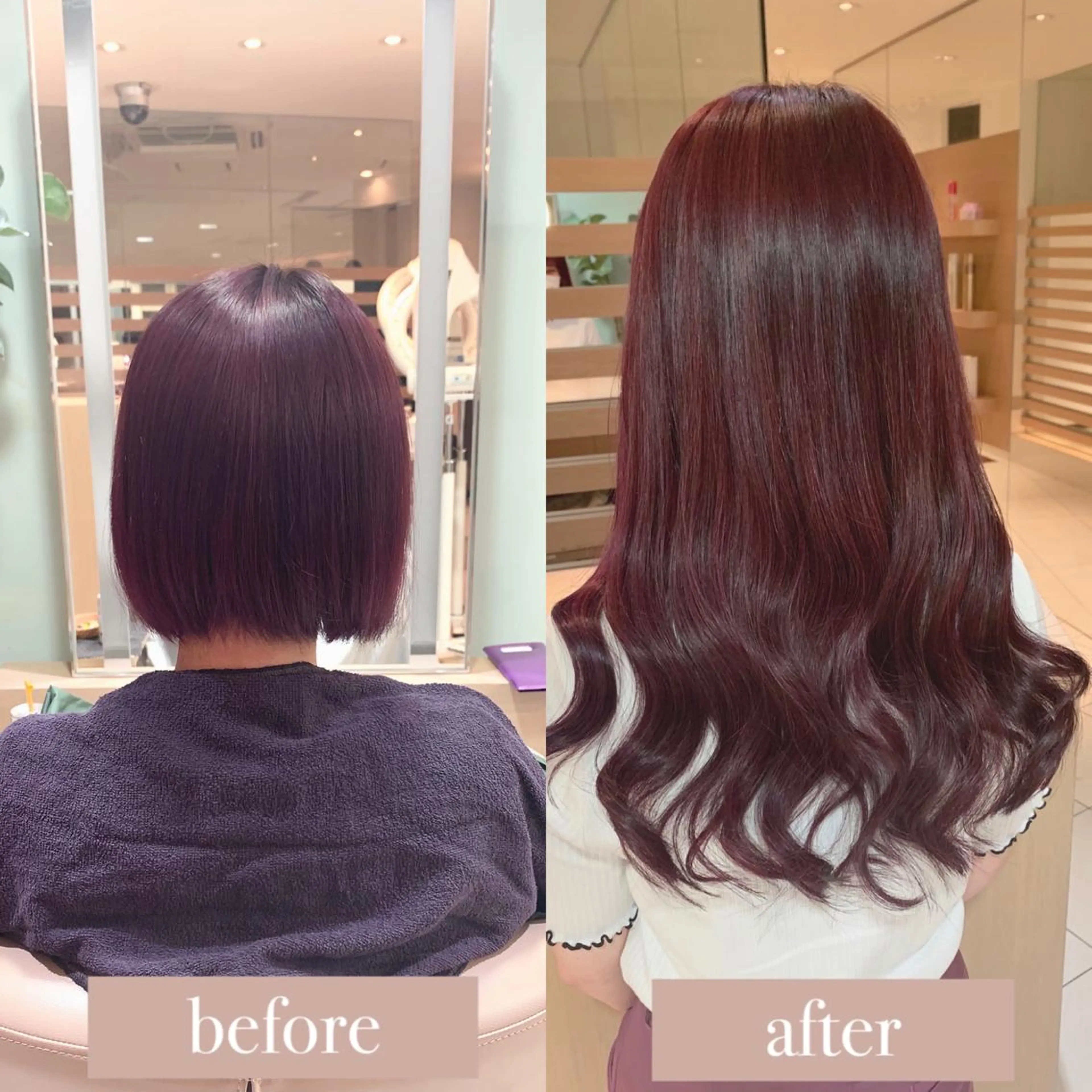 ロング カラー シールエクステ エクステ エクステ　ユノキ リョウタのヘアスタイル