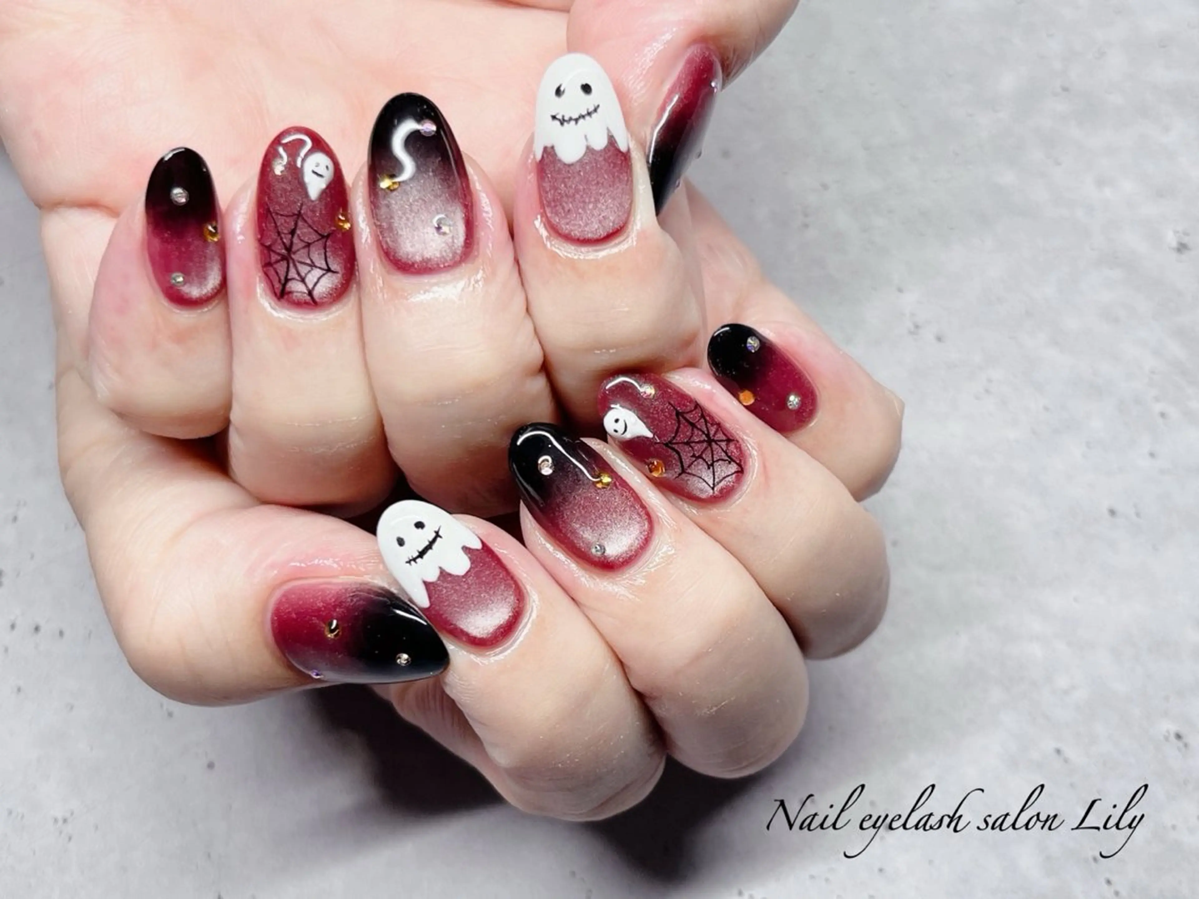 ネイル ハロウィン nail Lilyのネイルデザイン