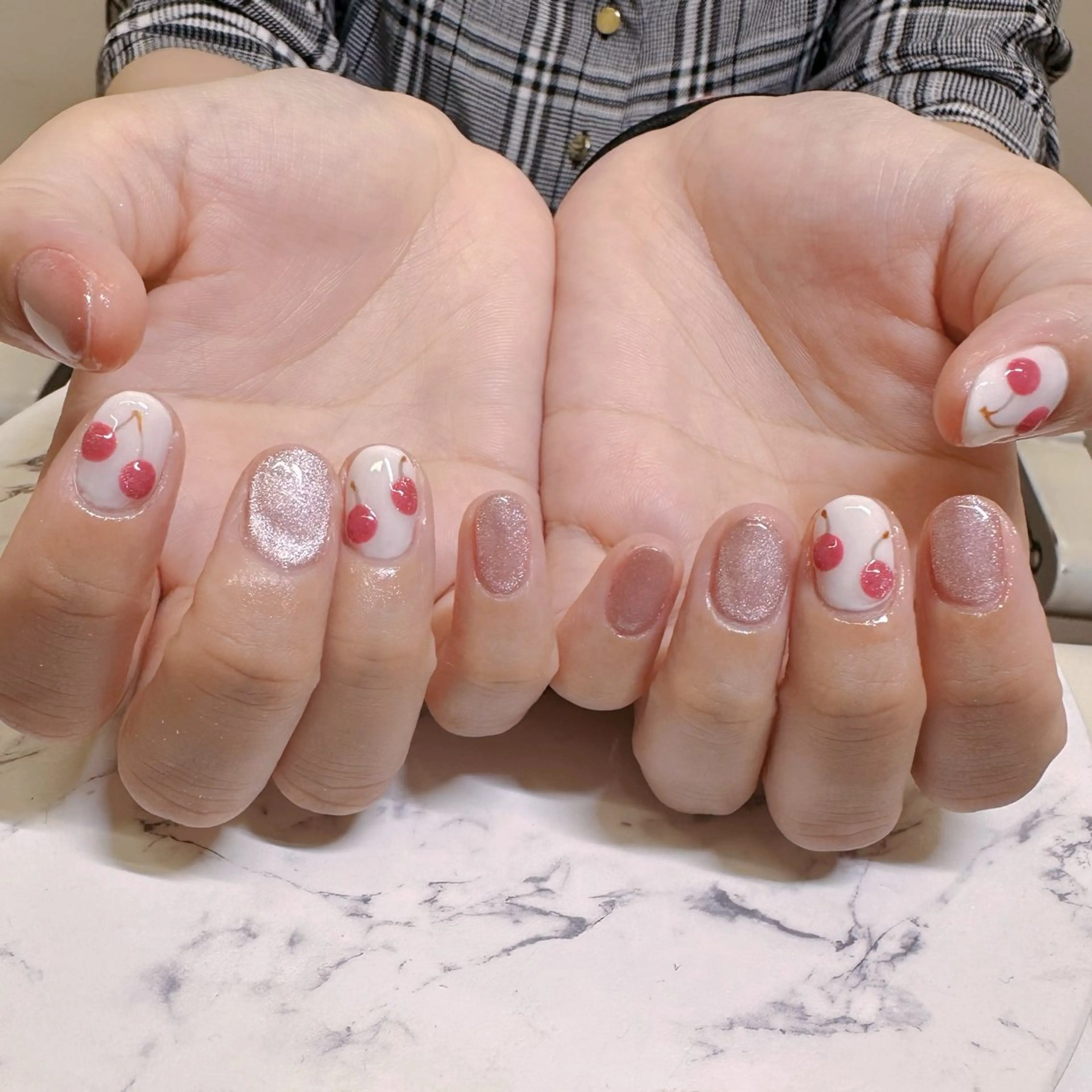 ネイル ハンドネイル I_p4ce所属・I_p4ce 🍊あい🍊のネイルデザイン