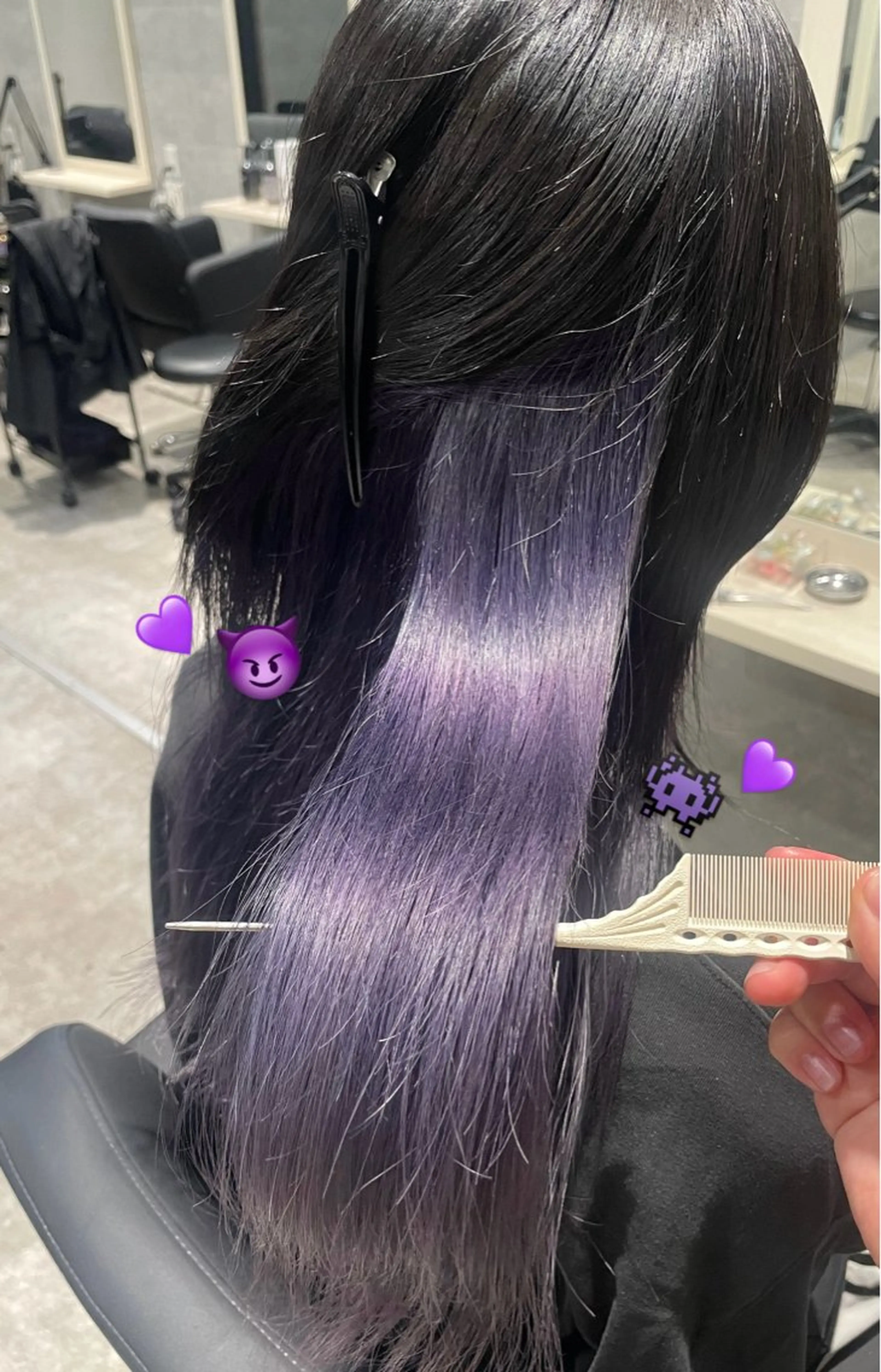 カラー ラベンダーカラー _WHITE 栄店所属・Nalu 🤍のヘアスタイル