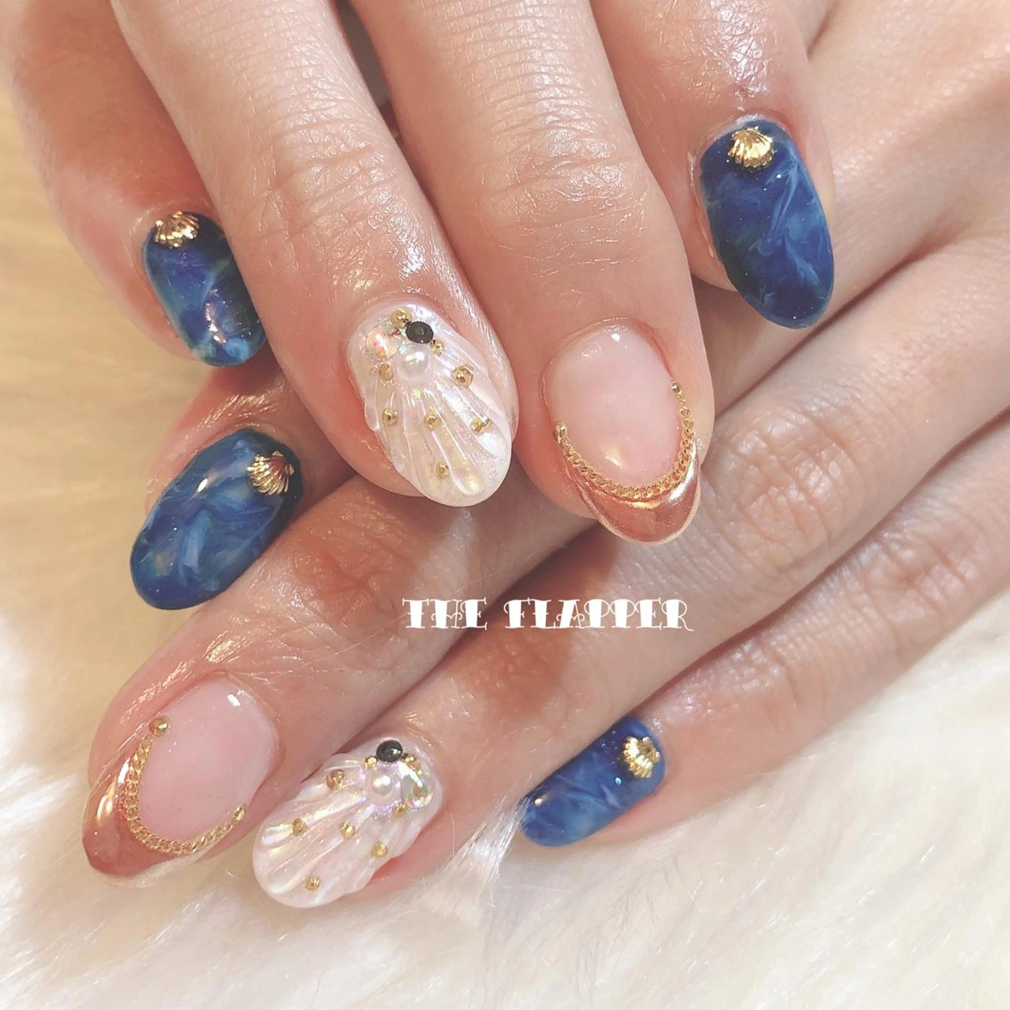 ネイル 持ち込み ハンドネイル フットネイル NailStudio THE FLAPPER所属・THE FLAPPERのネイルデザイン