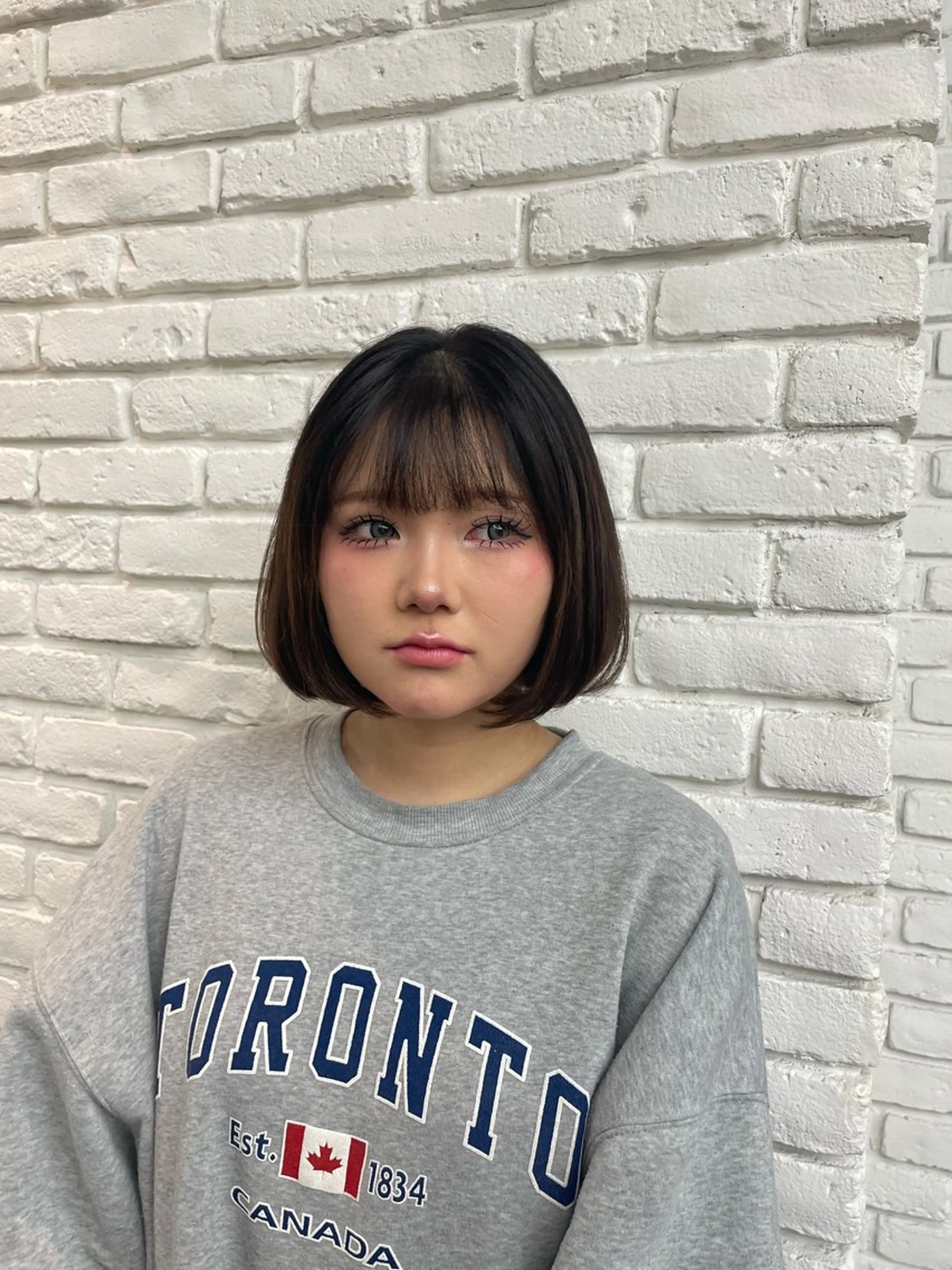 ショート トリートメント 🍑まき/カット /髪質改善カラー🍑のヘアスタイル