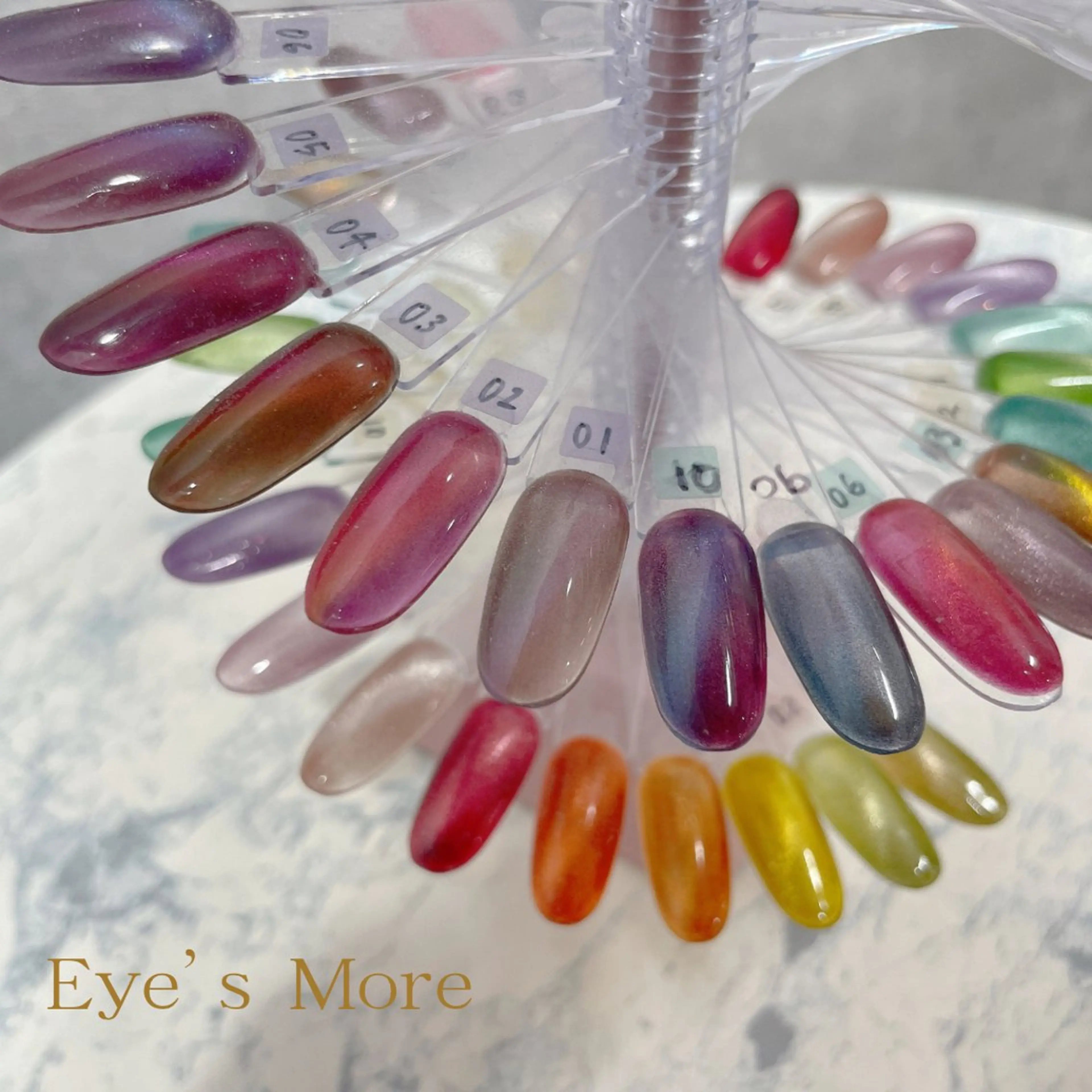 ネイル マグネットネイル ハンドネイル Eye’sMore八王子所属・Eyes More/ Yukiのネイルデザイン