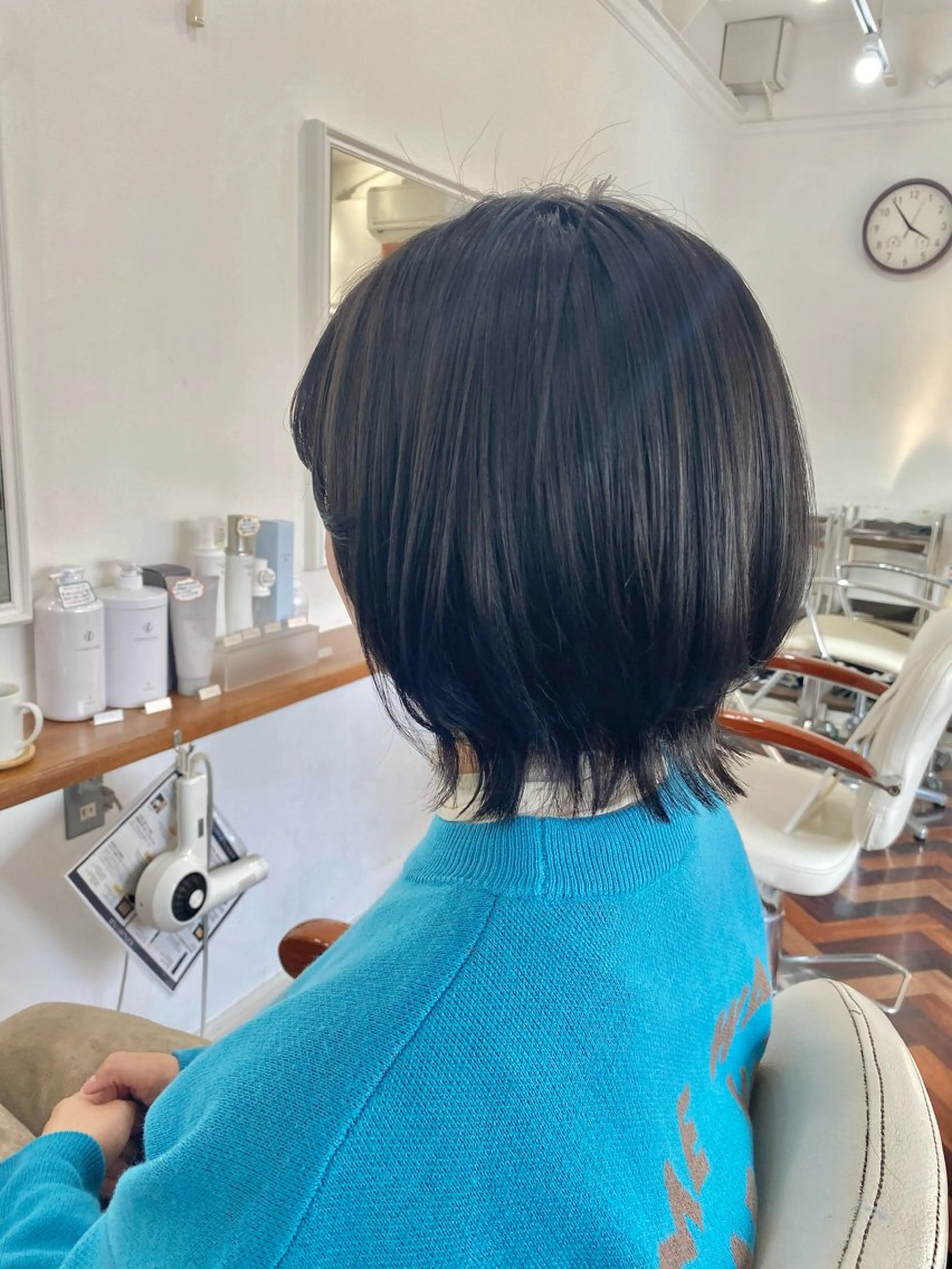 ショート レイヤーカット カット Kazaoka Saraのヘアスタイル