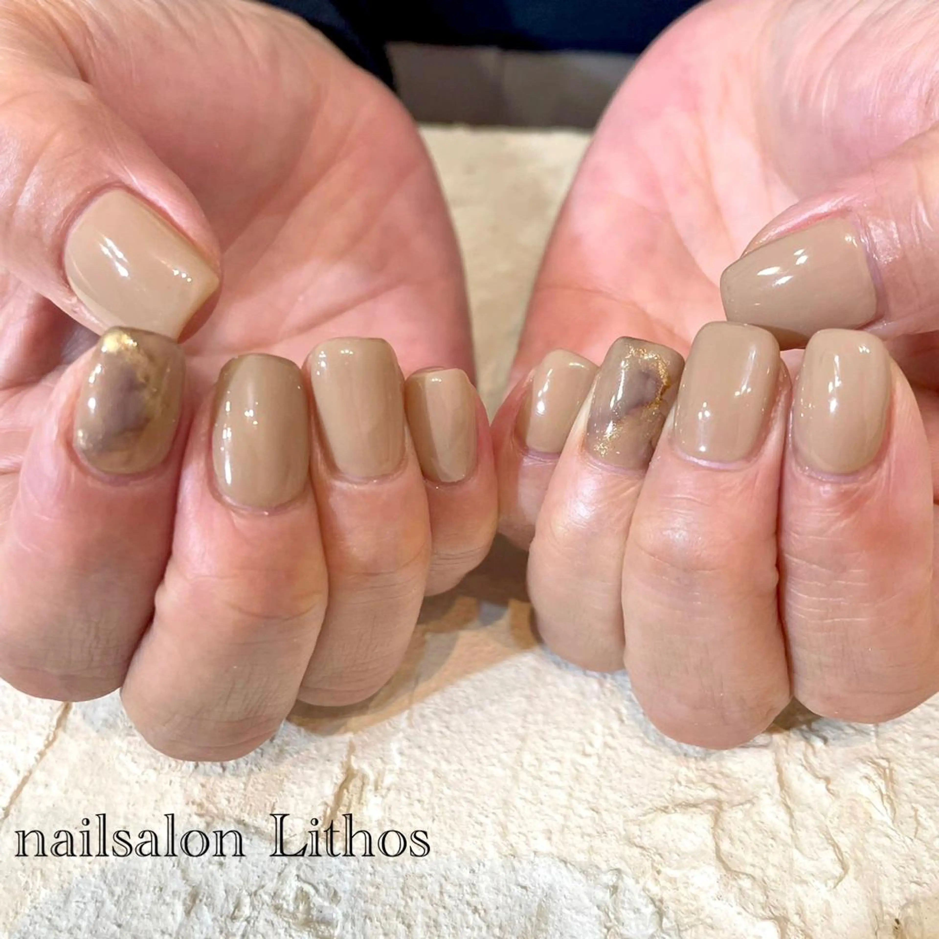 ネイル ハンドネイル nailsalon Lithos所属・nailsalon Recontreのネイルデザイン