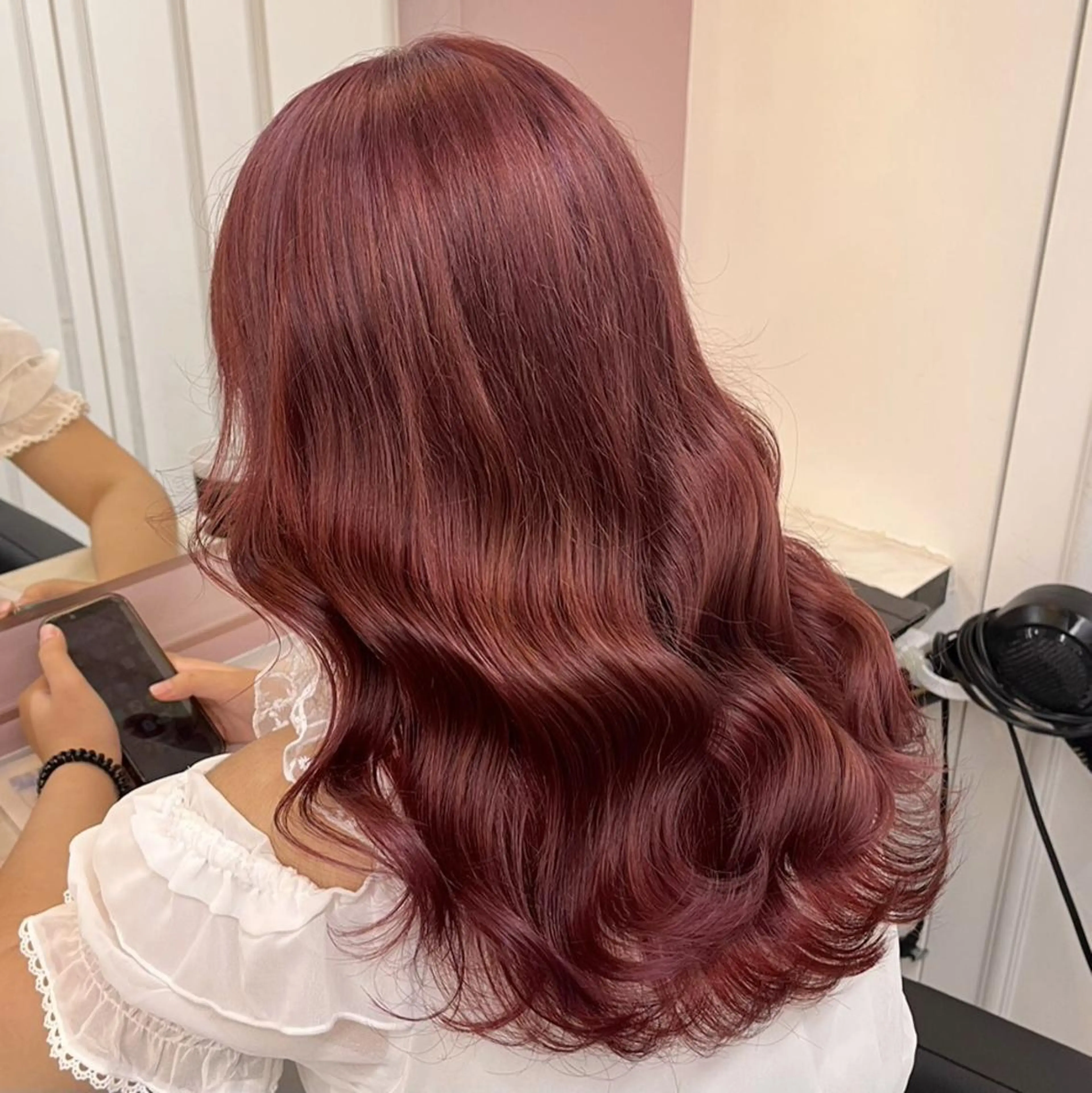 カラー 夏の暖色カラー💞 渋谷FRUITSのヘアスタイル