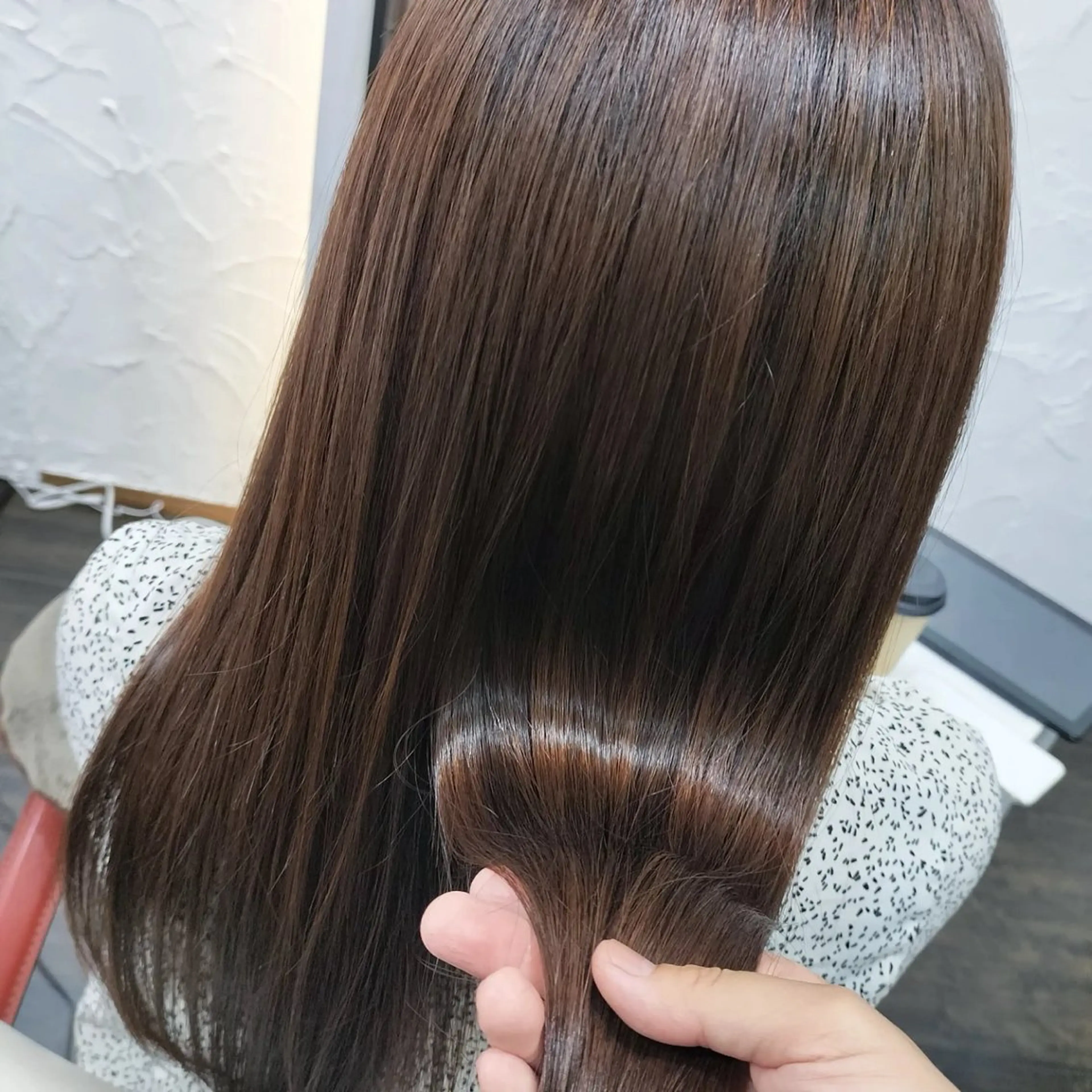 カット髪質改善トリートメントの写真