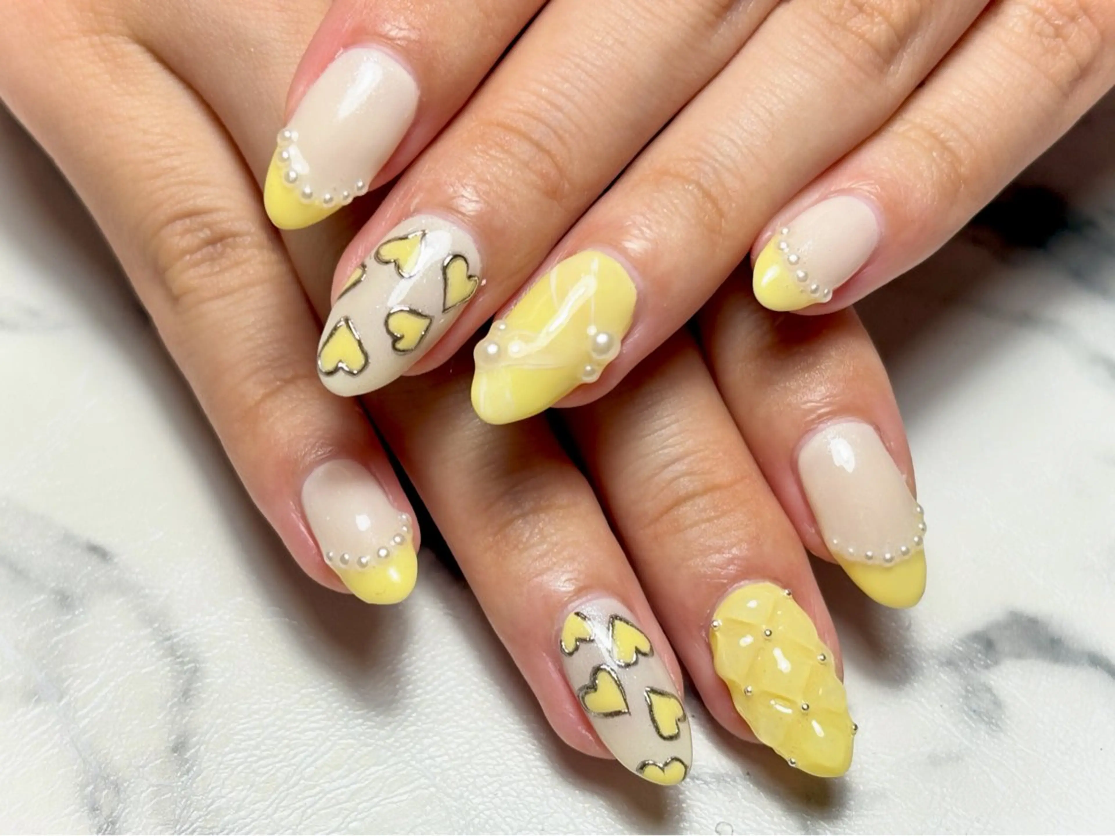 ⭐︎オフあり⭐︎持ち込みデザイン時間内アートし放題🩵の写真