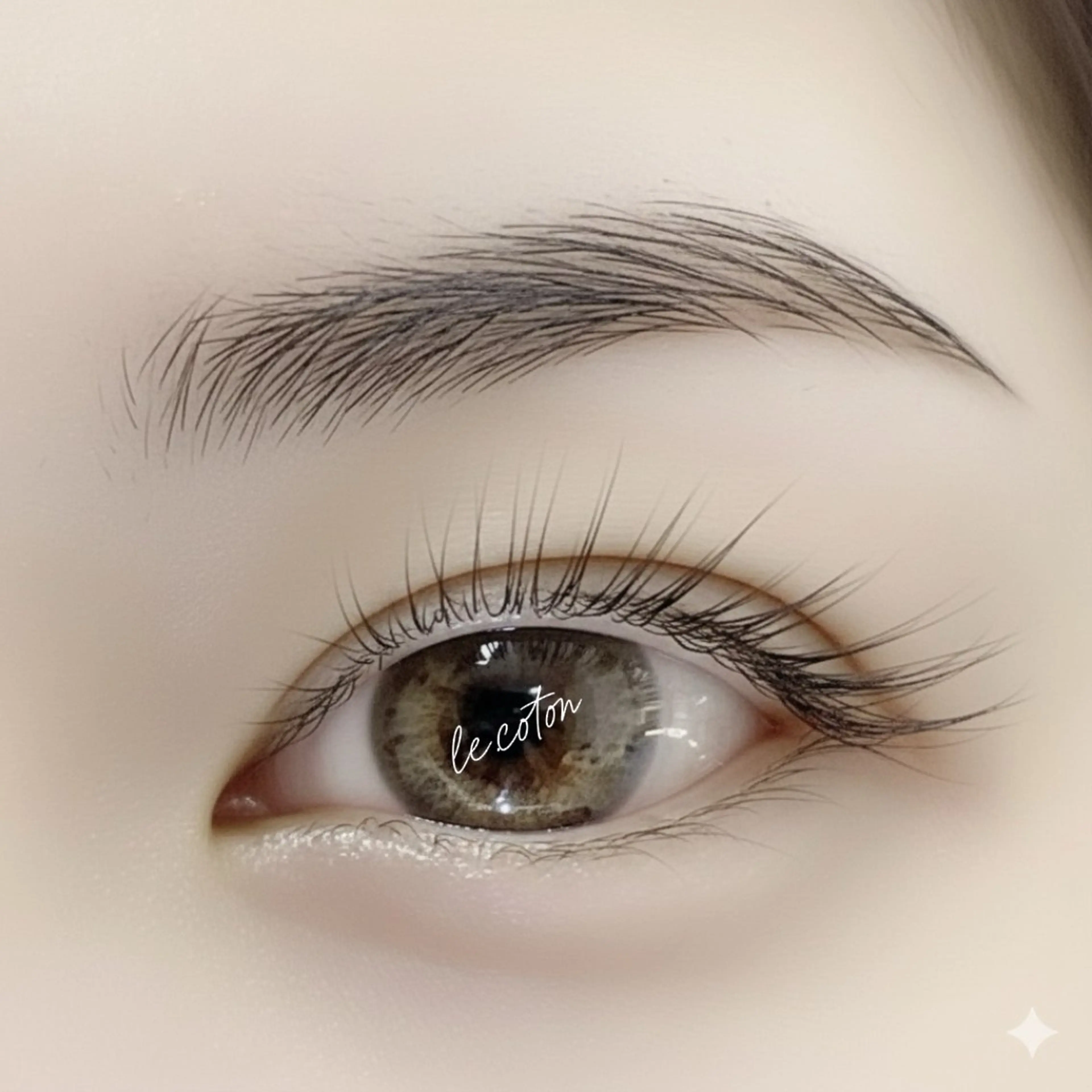 マツエク・マツパ Eyelash   le・coton所属・前田 木綿子のマツエク・マツパデザイン