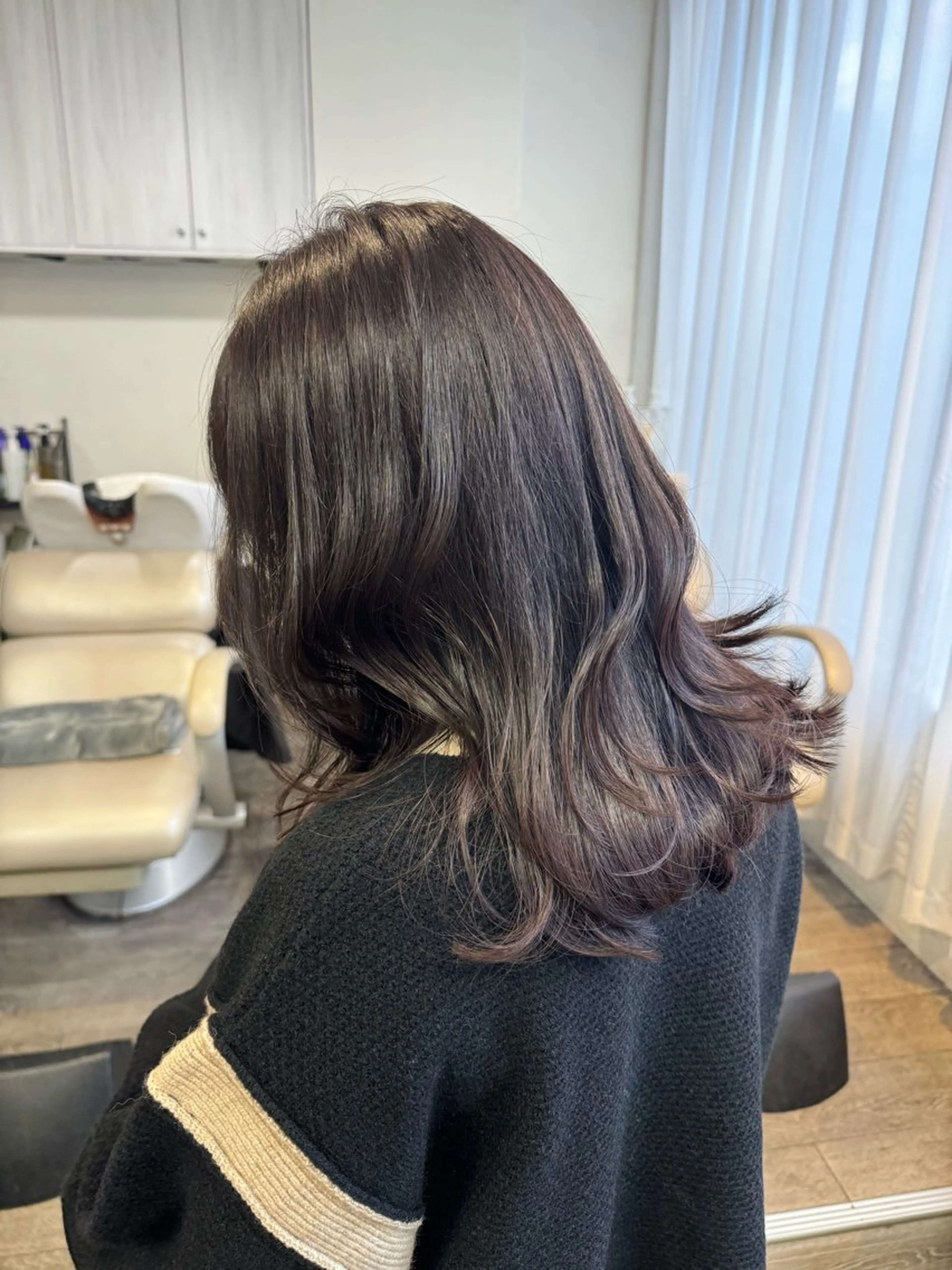 ミディアム 門野 優羽のヘアスタイル