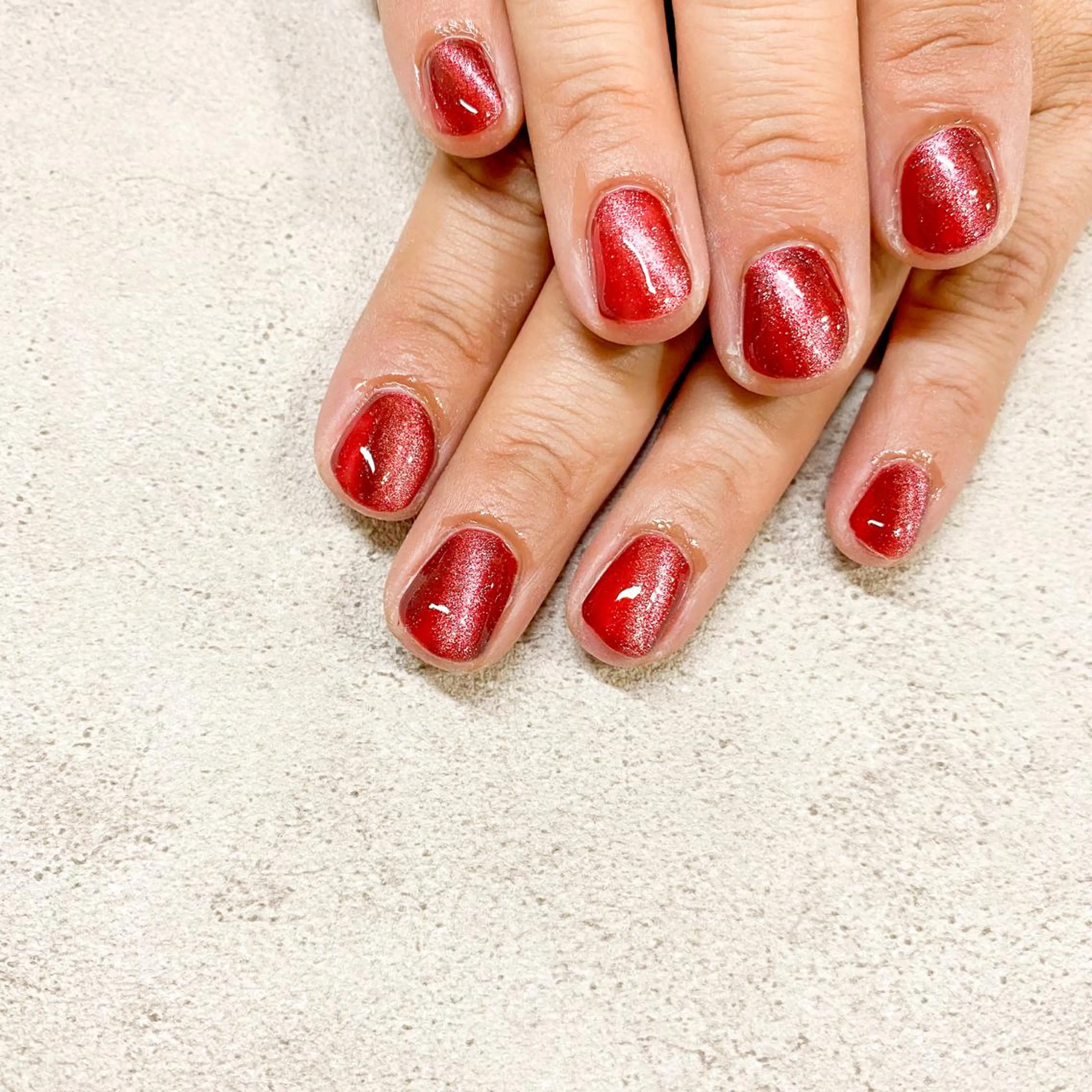 ネイル ゴテゴテ💙ワンホン リオナのネイルデザイン