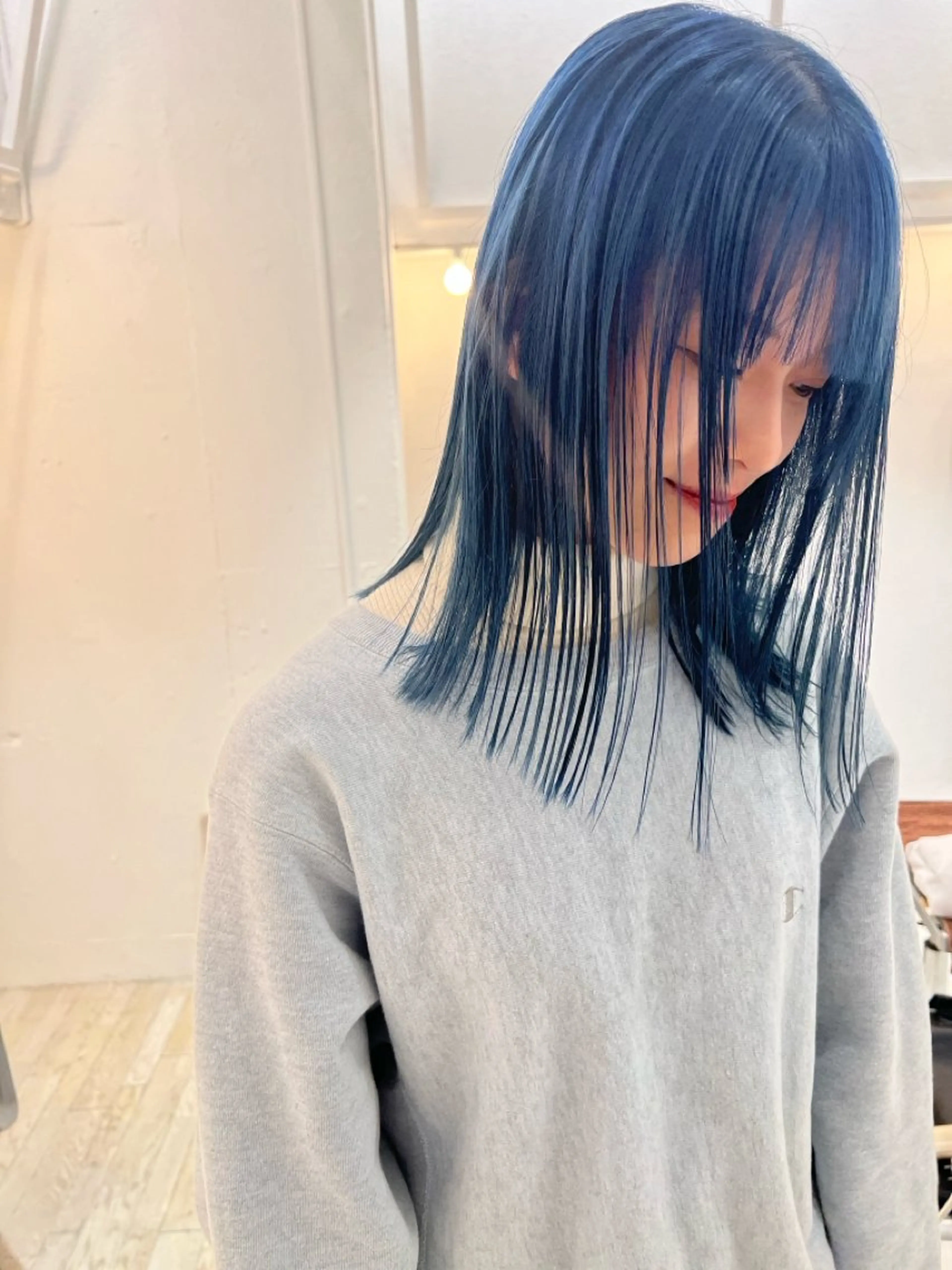 カラー ヘアカラー 升方 楓のヘアスタイル