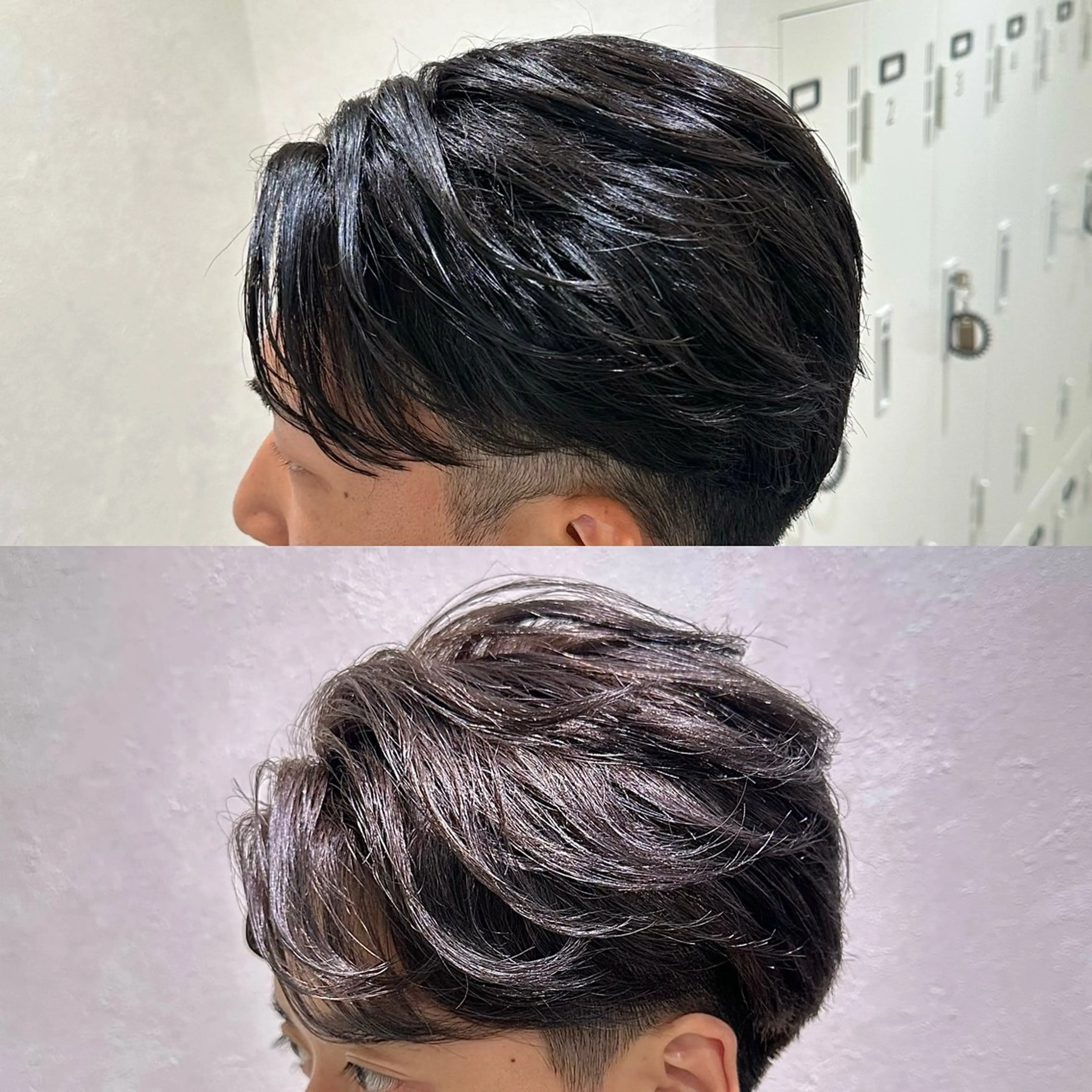 カラー パーマ メンズ メンズ韓国風 メンズパーマ カット メンズカット/パーマ ‪✂︎‬ ユージのヘアスタイル
